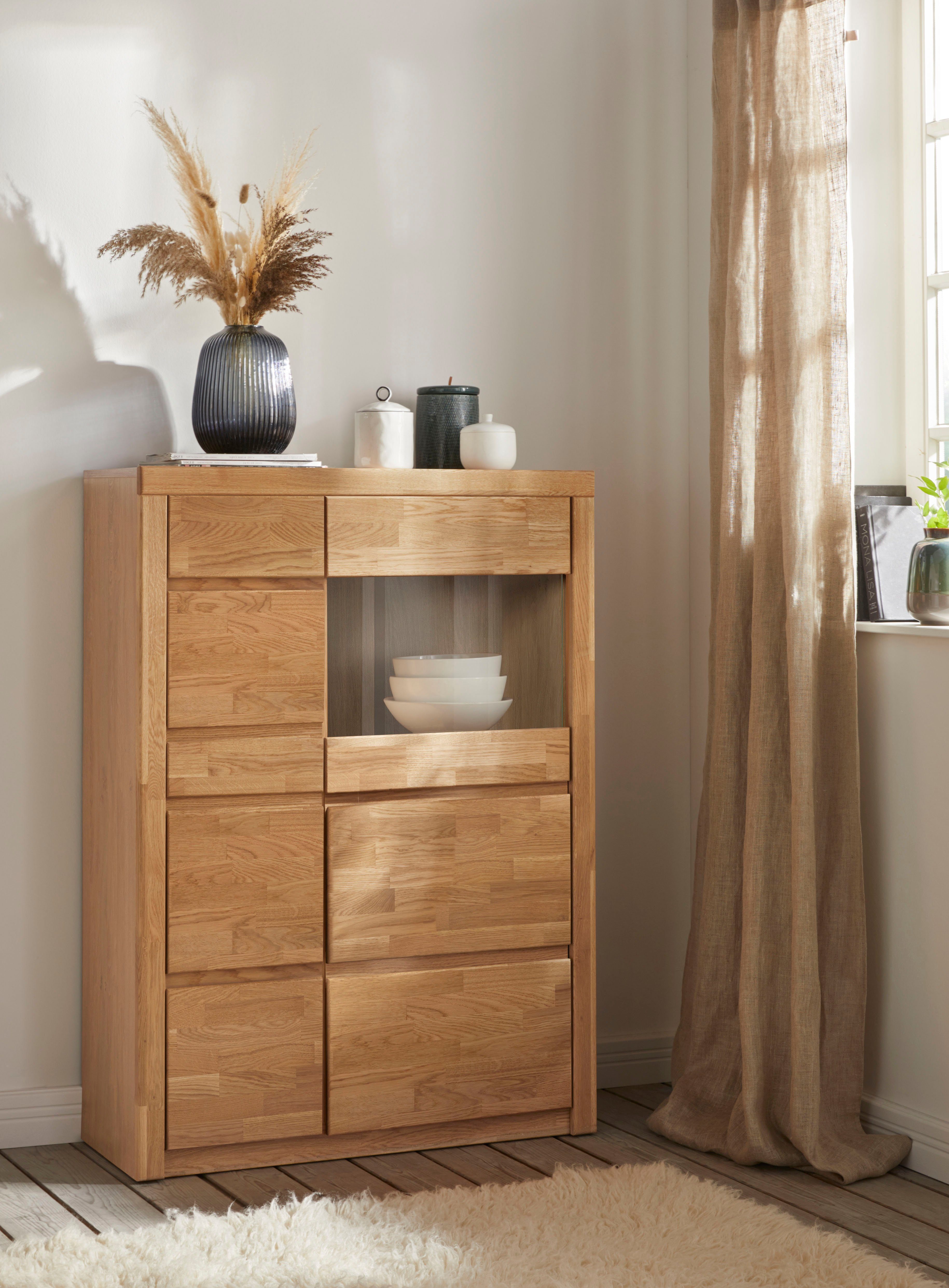 Home affaire Vitrinekast Silkeborg Hoogte, 125 cm