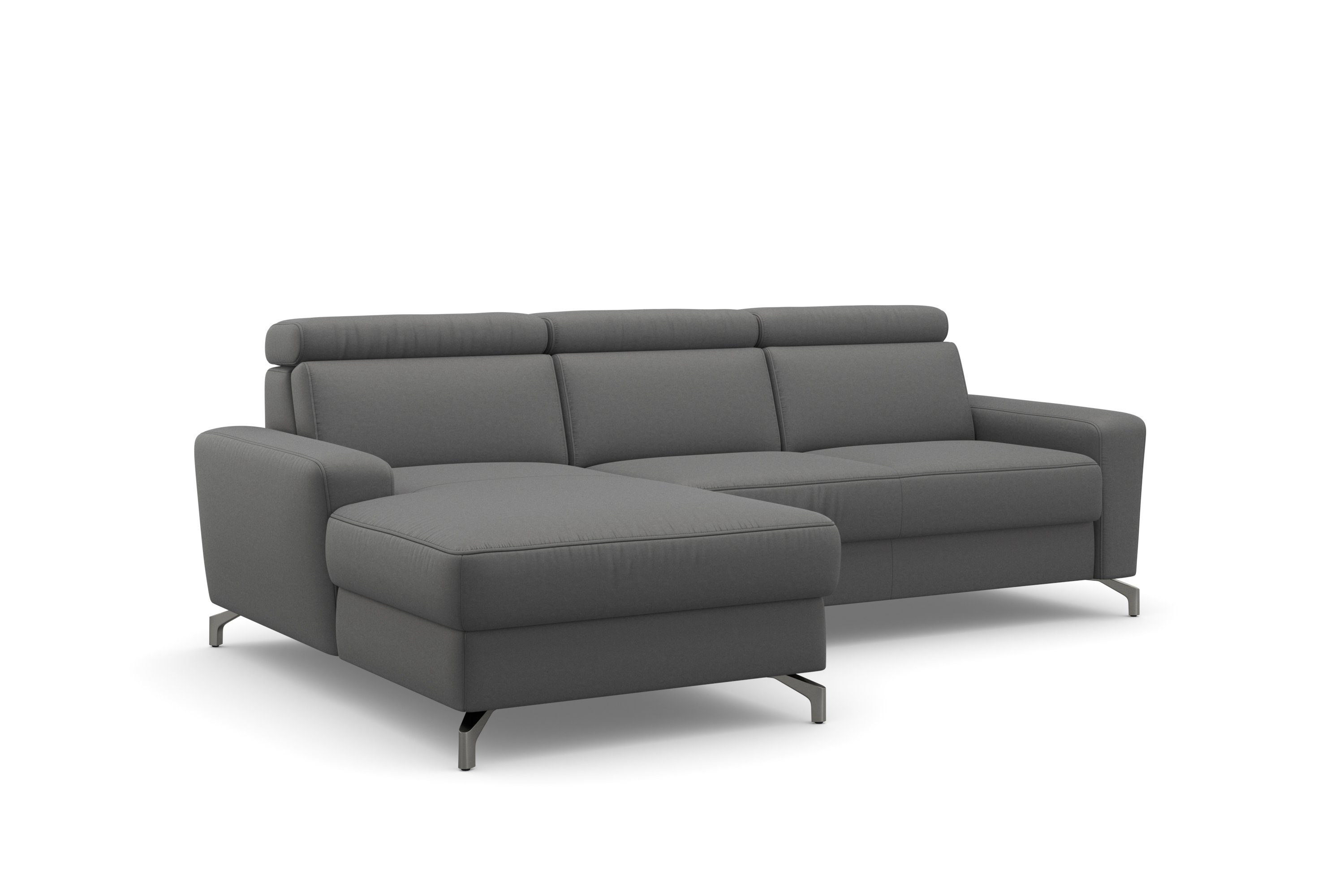 sit&more Hoekbank Scarlett L-vorm met verstelbare hoofdsteun, naar keuze met slaapfunctie, bedkist
