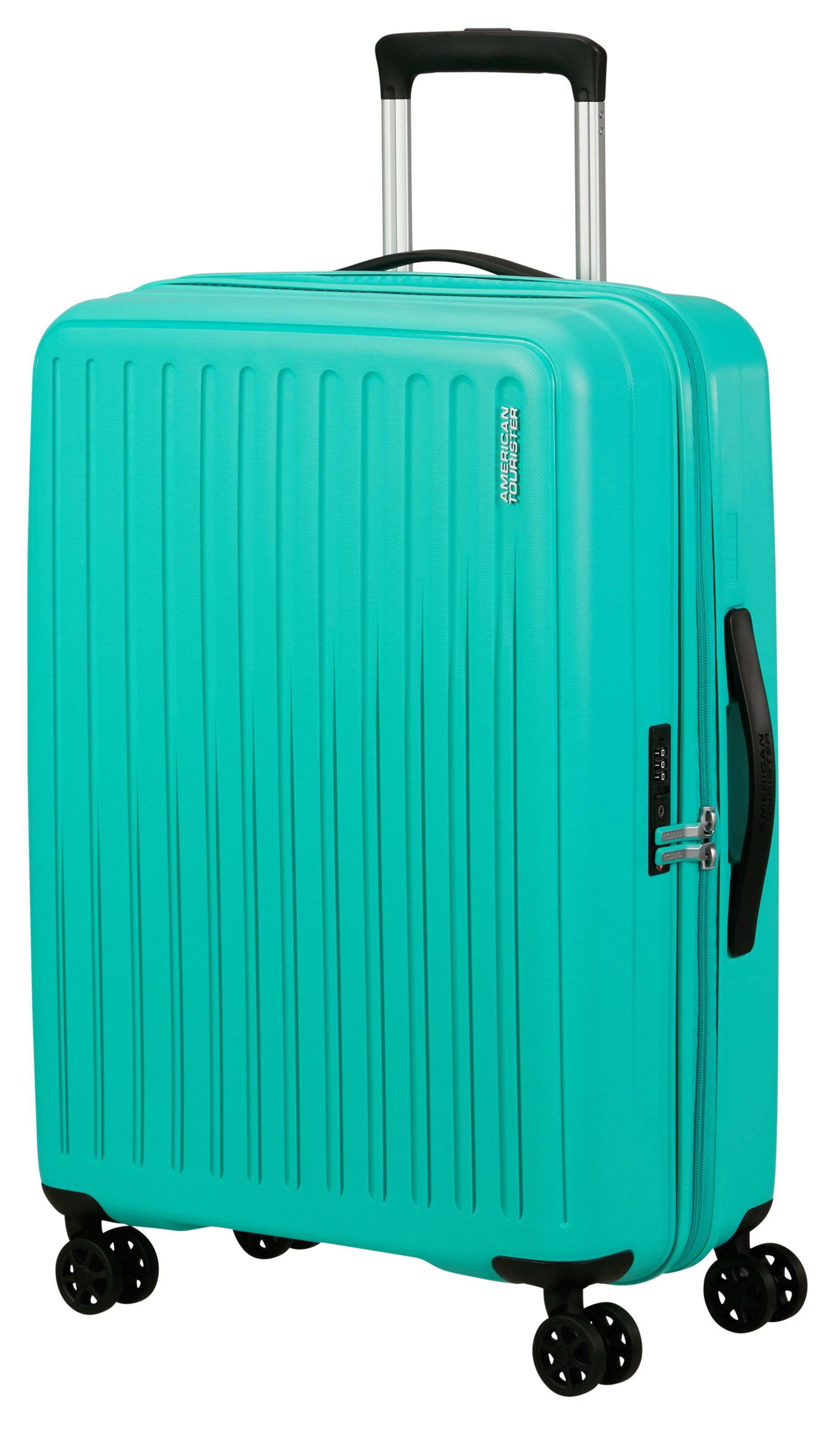 American Tourister® Hardshell-trolley REJOY, verschillende maten en kleuren Hardcase koffer personaliseerbaar verzonken TSA-slot
