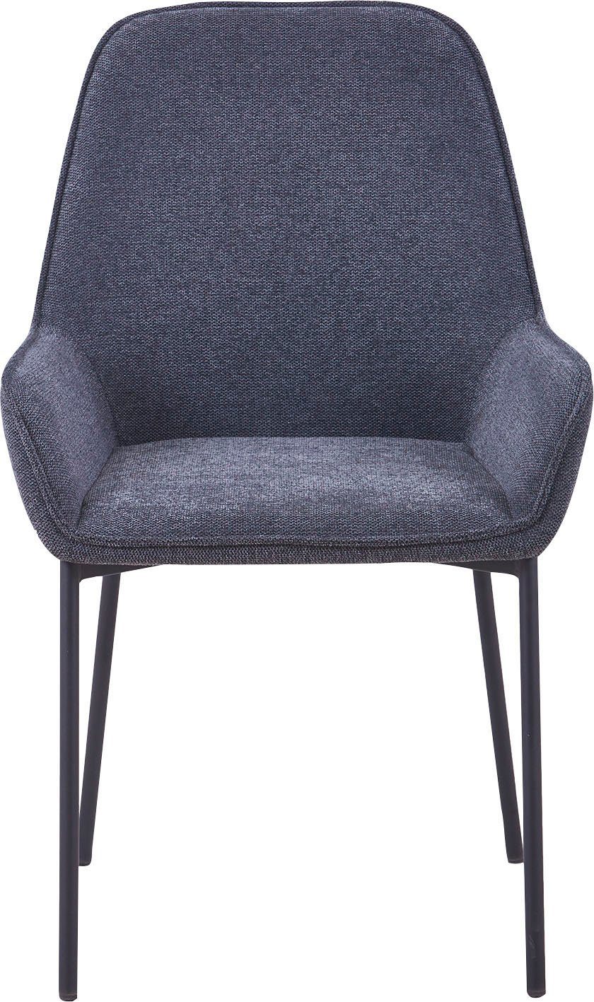 SalesFever Eetkamerstoel Bekleding van structuurstof (set, 2 stuks)