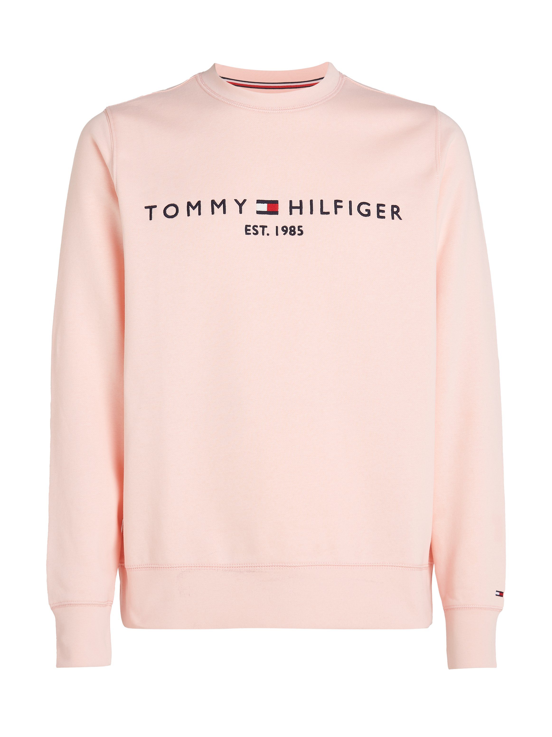 Tommy Hilfiger Sweatshirt TOMMY LOGO SWEATSHIRT met klassieke ronde hals