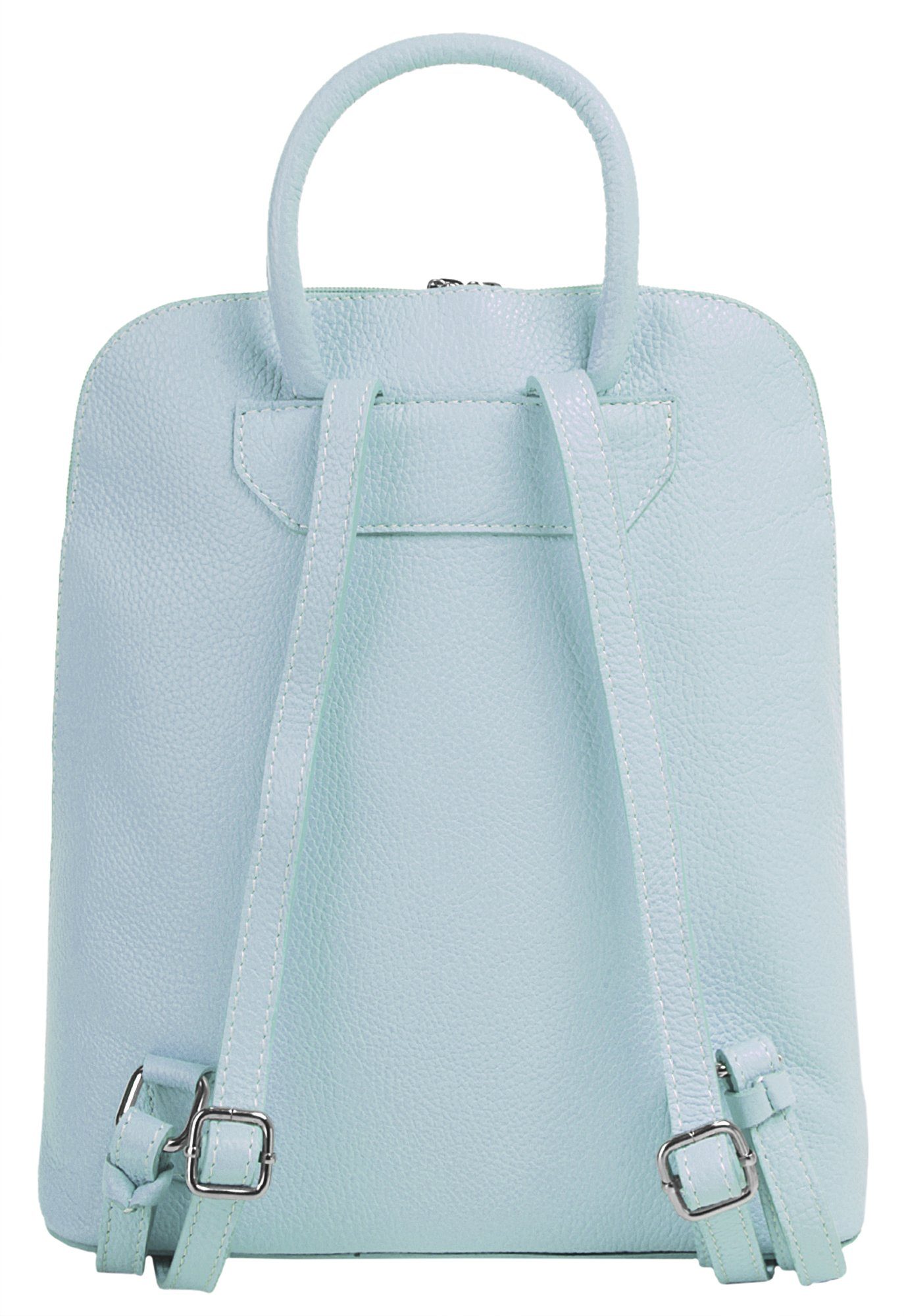 Cluty Rugzak echt leer, made in italy