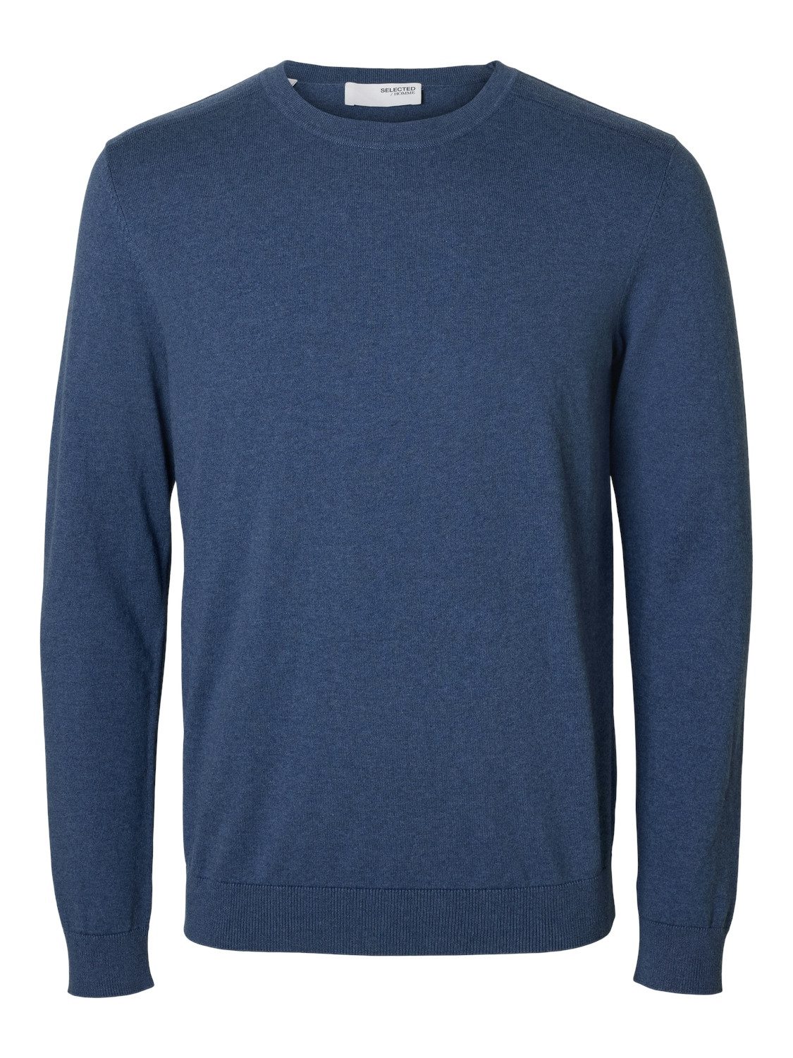 SELECTED HOMME Gebreide trui SLHBERG CREW NECK NOOS