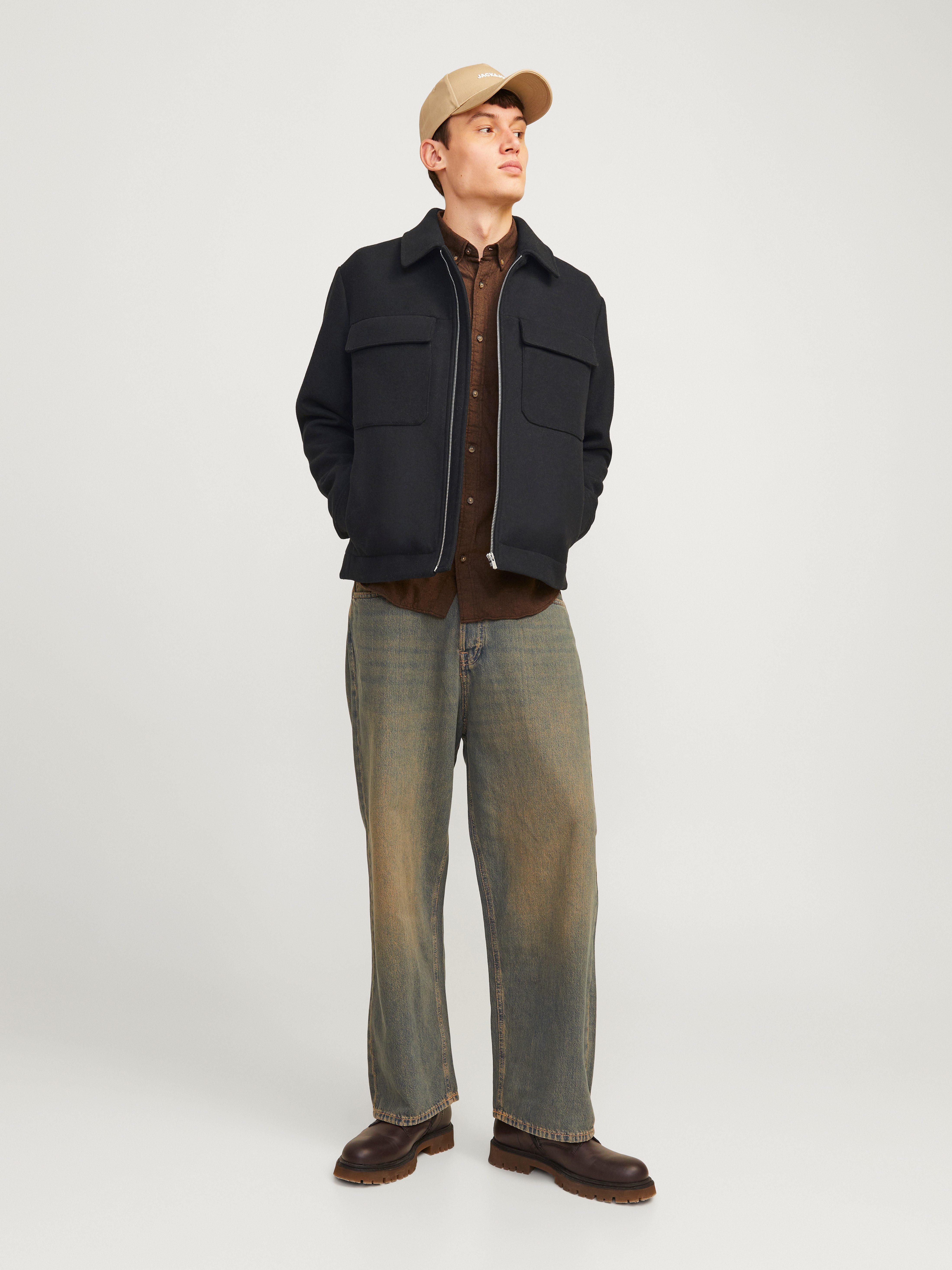 Jack & Jones Wollen jack JPRCCRUSSEL WOOL BLEND JACKET SN