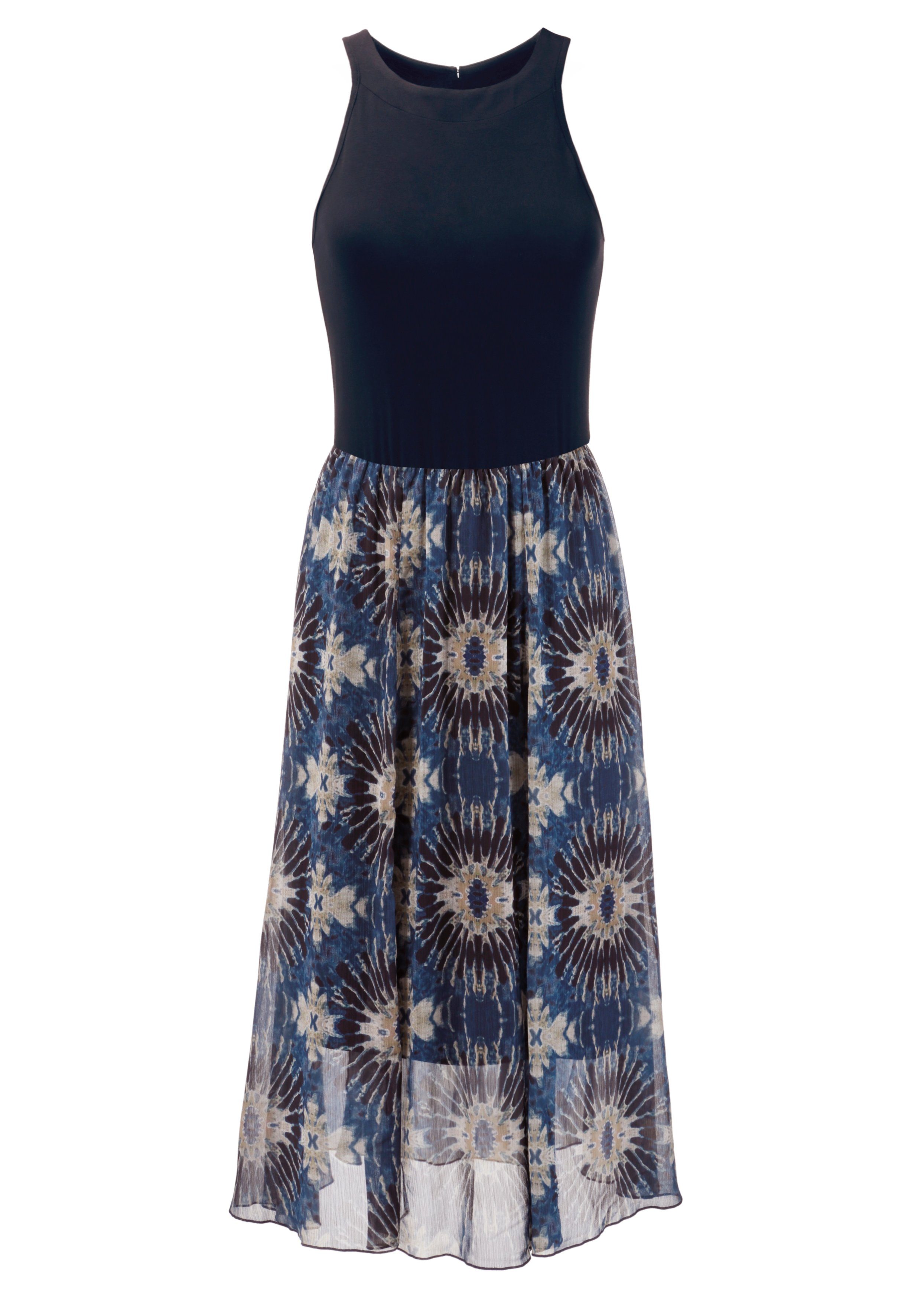 Aniston SELECTED Zomerjurk met batikprint