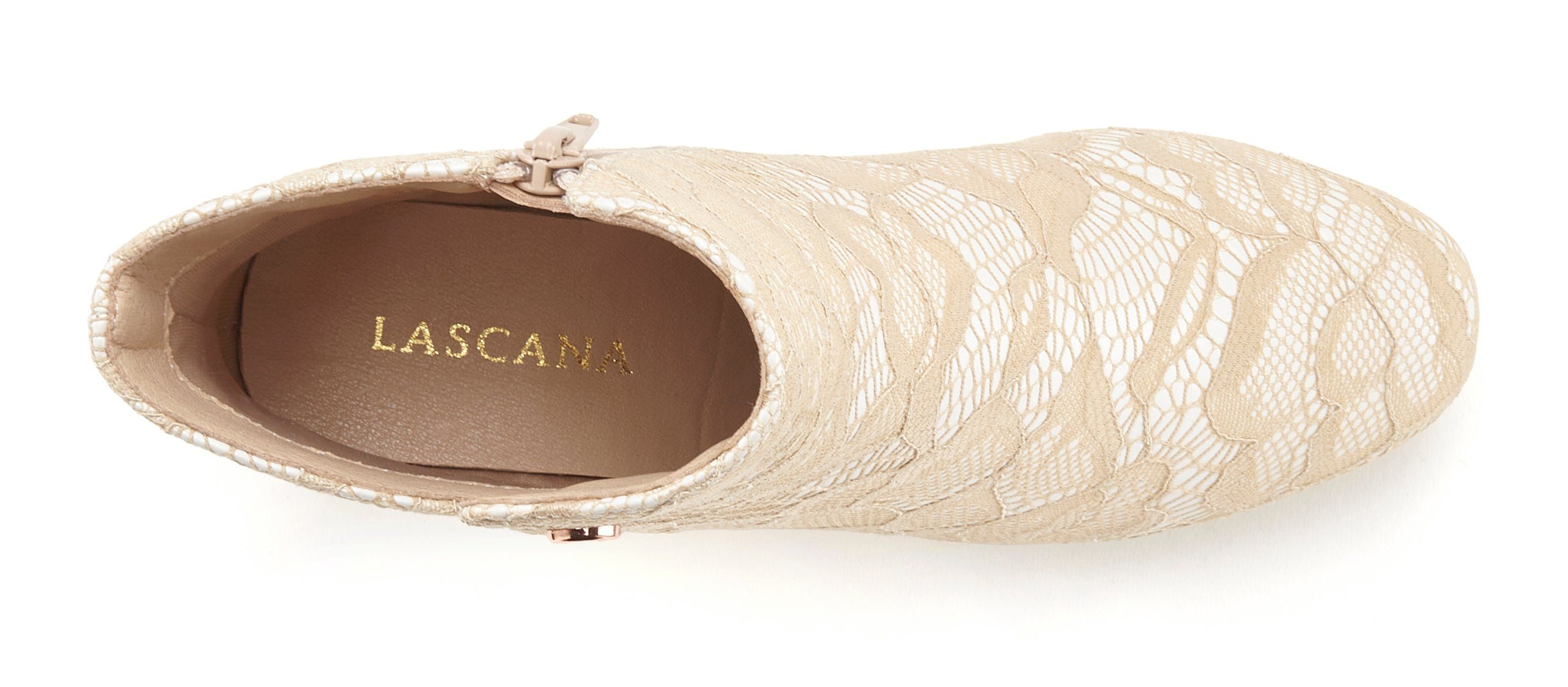 Lascana Laarsjes Laarzen, boots in elegant spitz ontwerp VEGAN