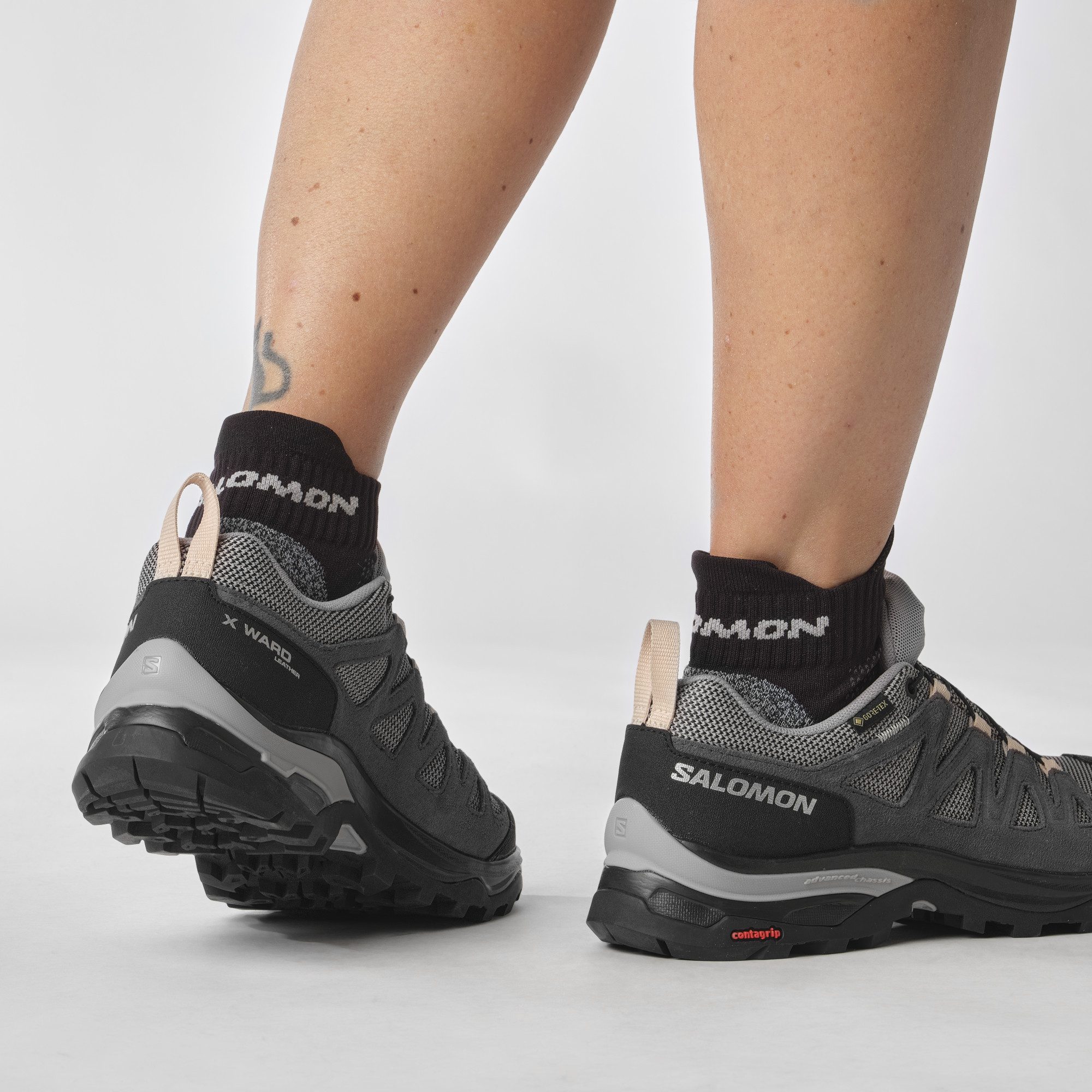 Salomon Wandelschoenen X WARD Leather GORE-TEX