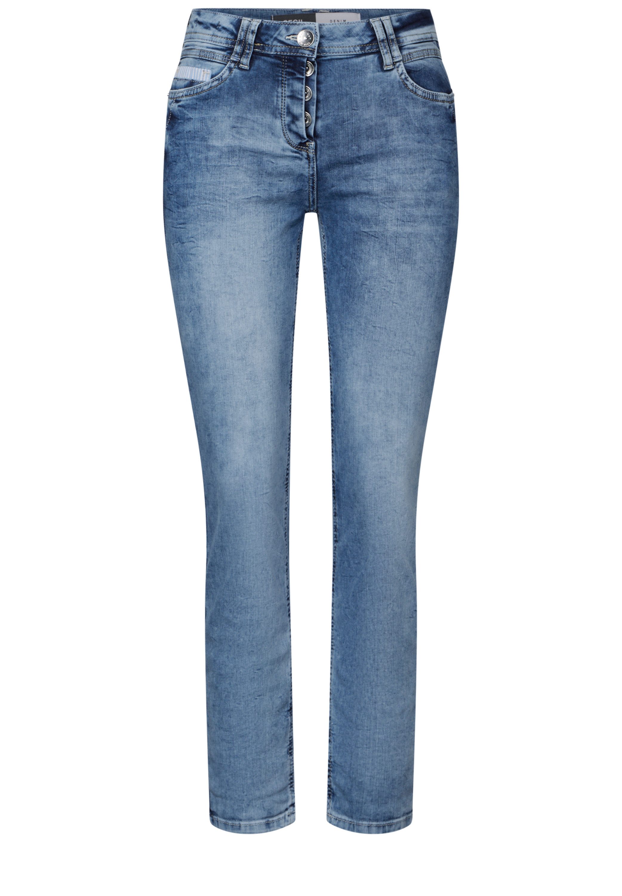 Cecil Regular fit jeans Stijl Scarlett