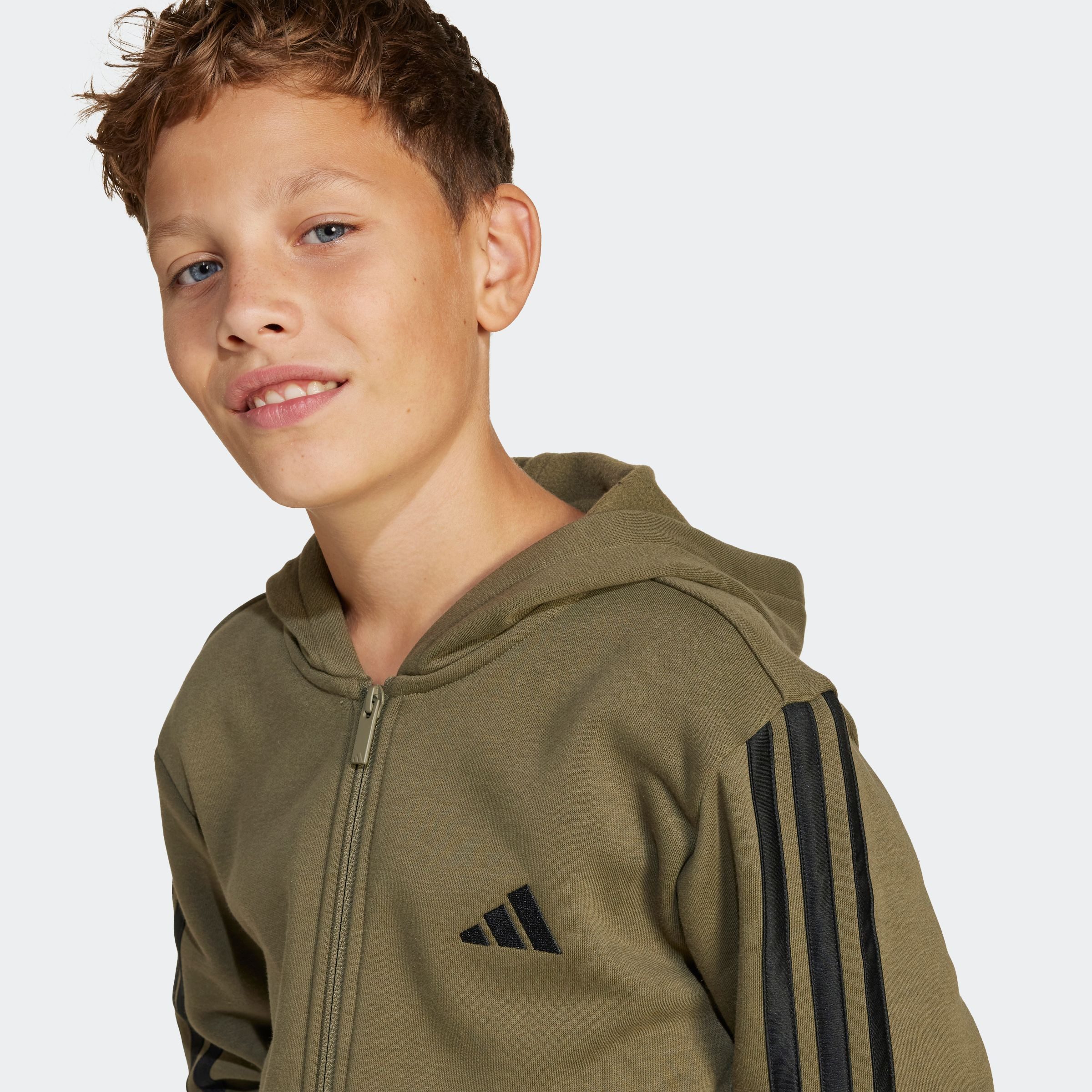 adidas Sportswear Hoodie J 3S FL FZ HD