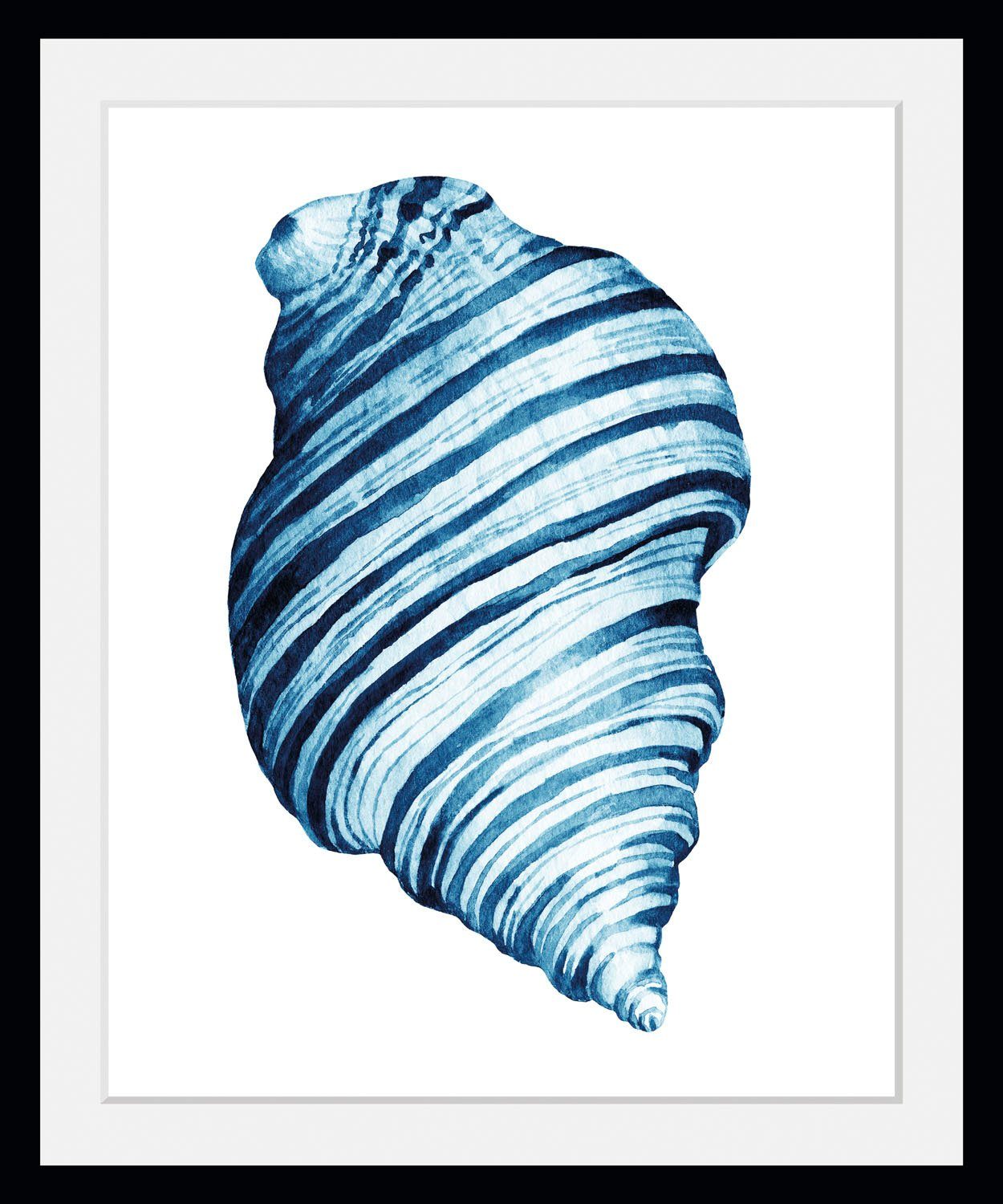 queence Wanddecoratie Lisbeth HD premium posterdruk incl. houten lijst (1 stuk)