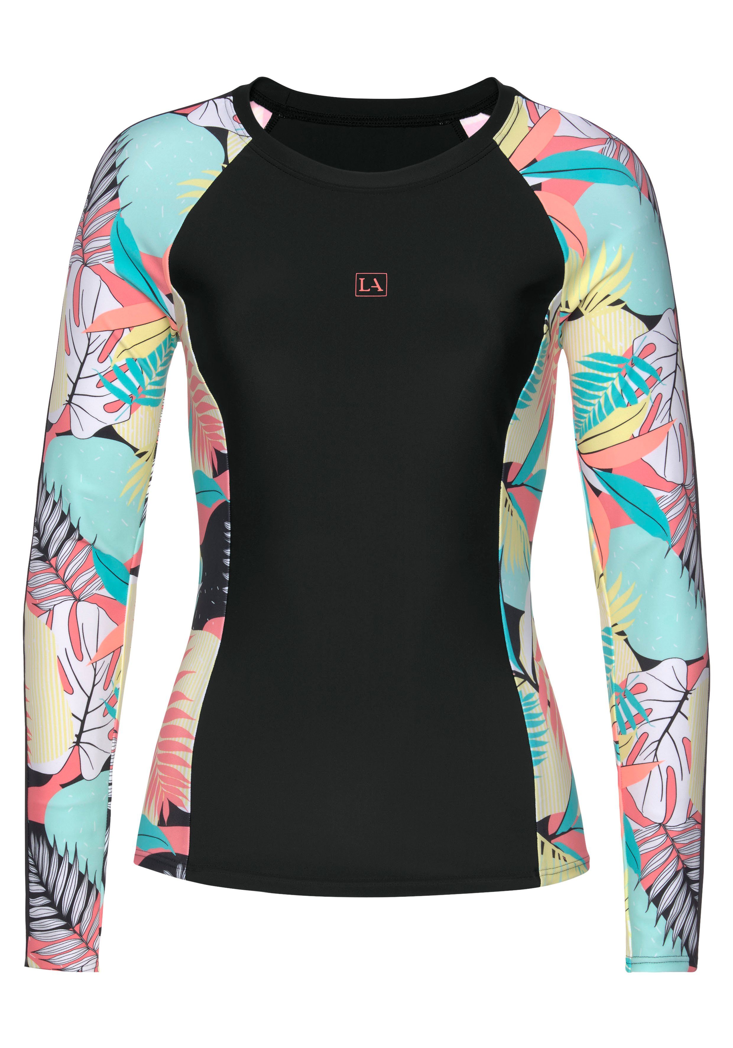 active by Lascana Zwemshirt Layne met lange mouwen, ideaal voor sup