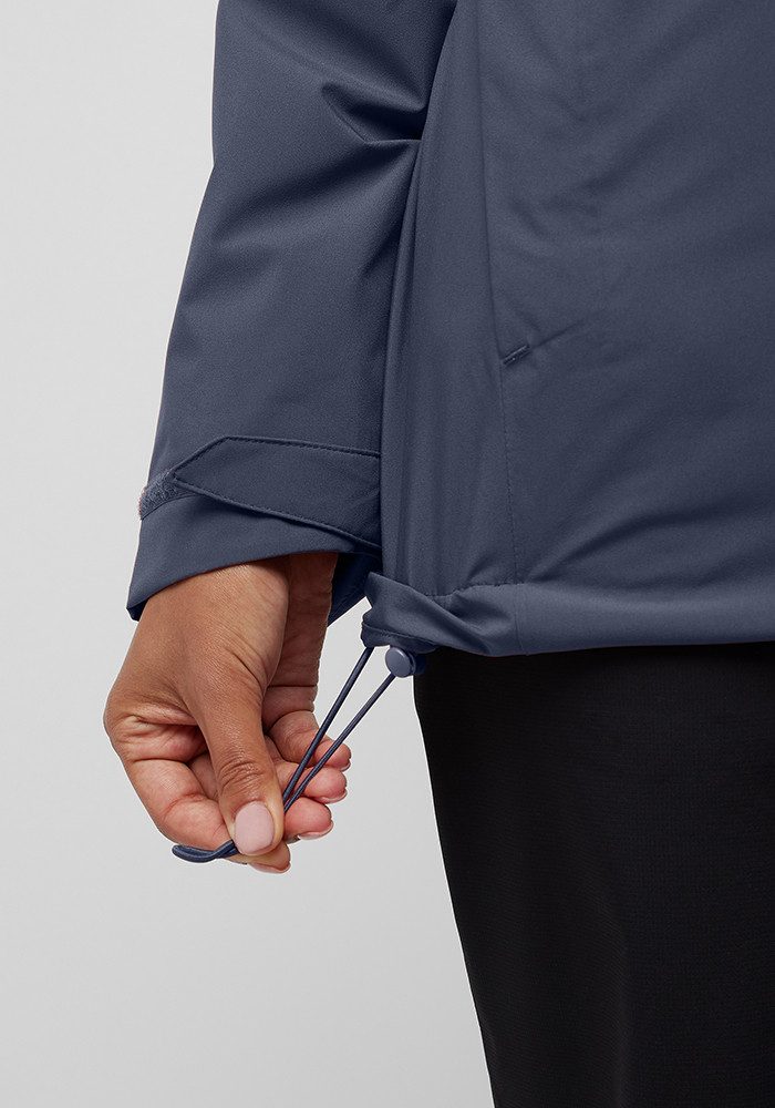 Jack Wolfskin Functioneel 3-in-1-jack ROTWAND 3IN1 JKT W