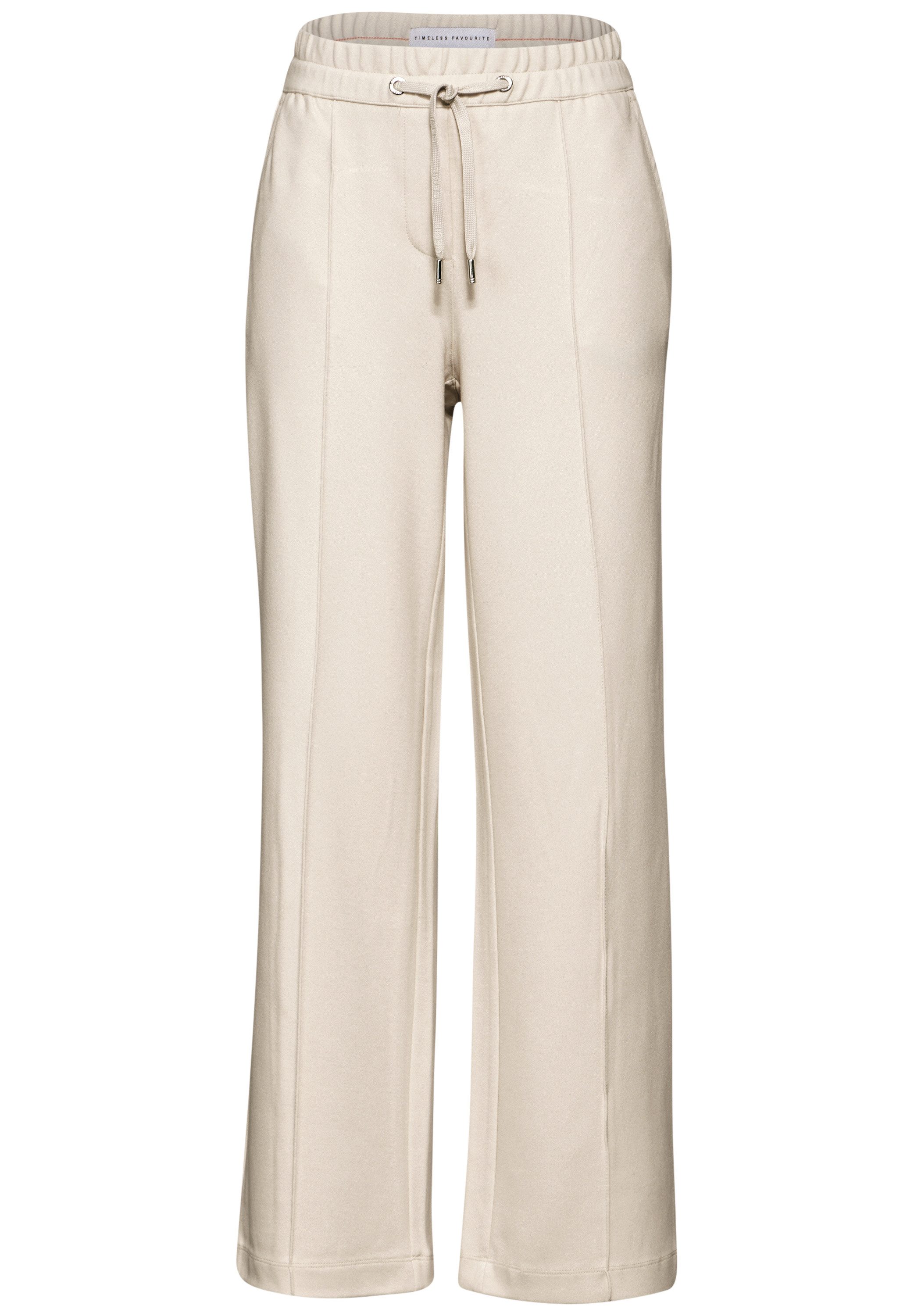 Cecil Geweven broek Style Neele met decoratieve stiksels