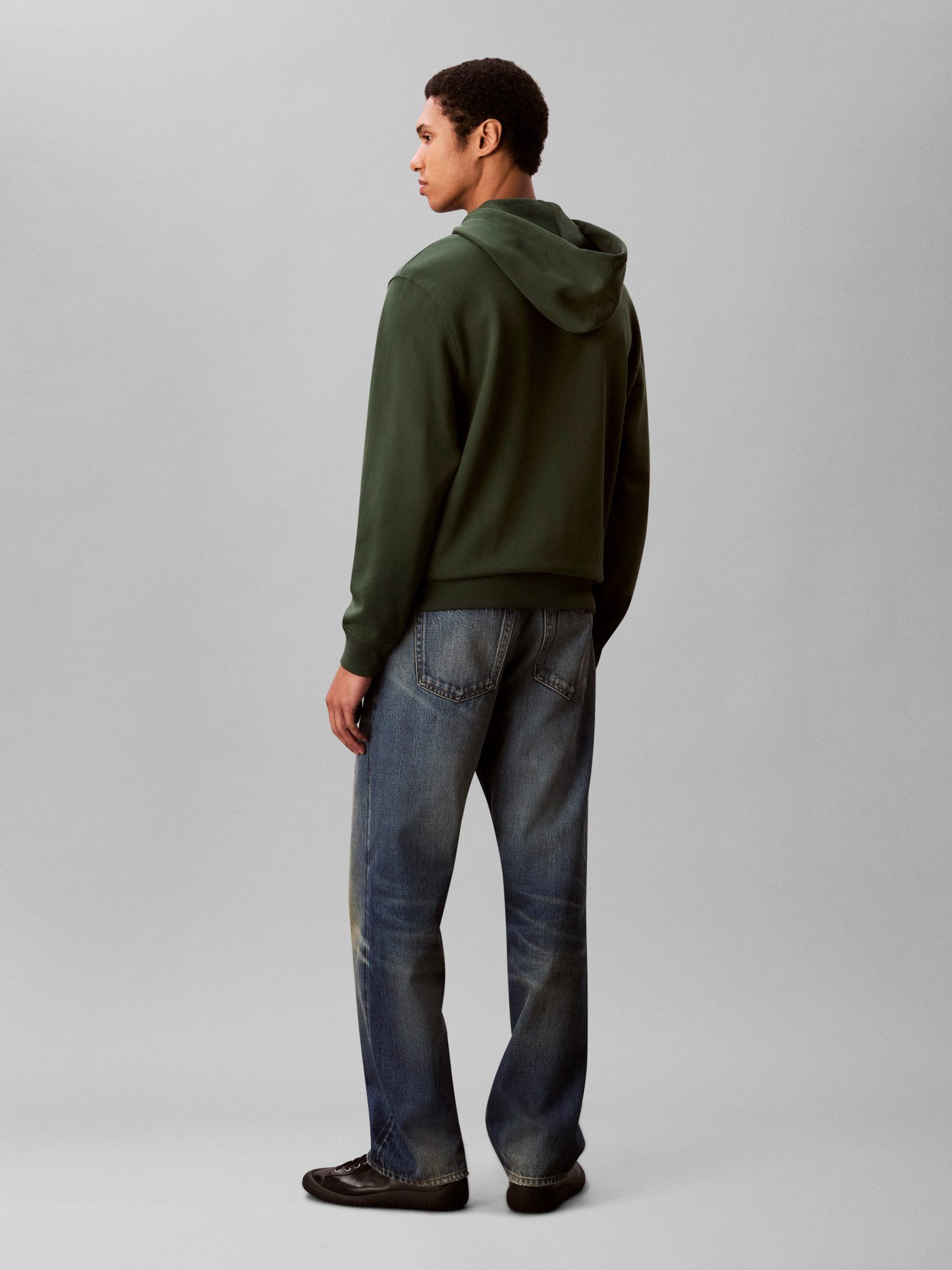 Calvin Klein Hoodie 400GSM TERRY BADGE HOODIE