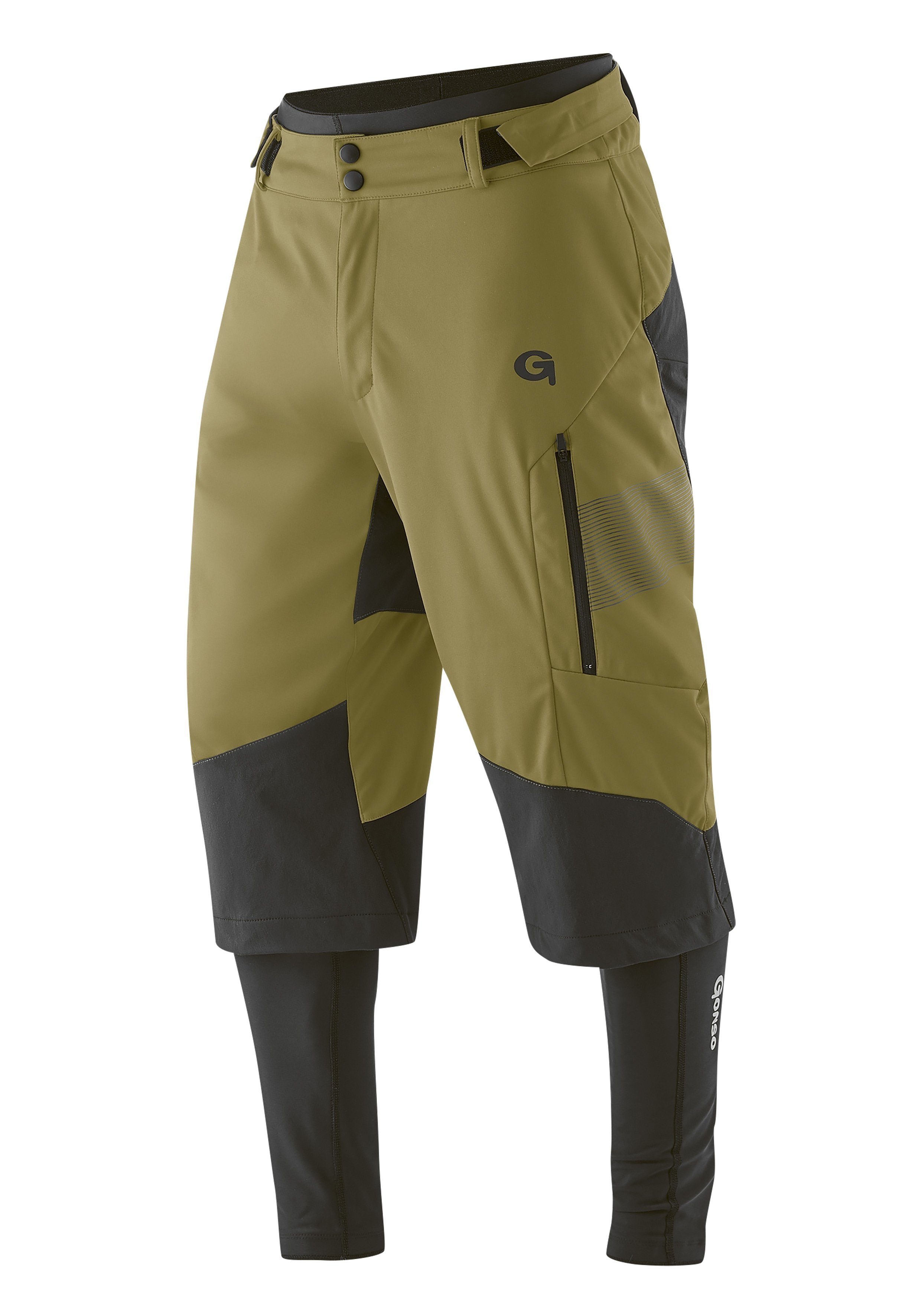 Gonso Fietsbroek Sirac Hoge warmte-isolatie, 100% winddicht, ventilerend