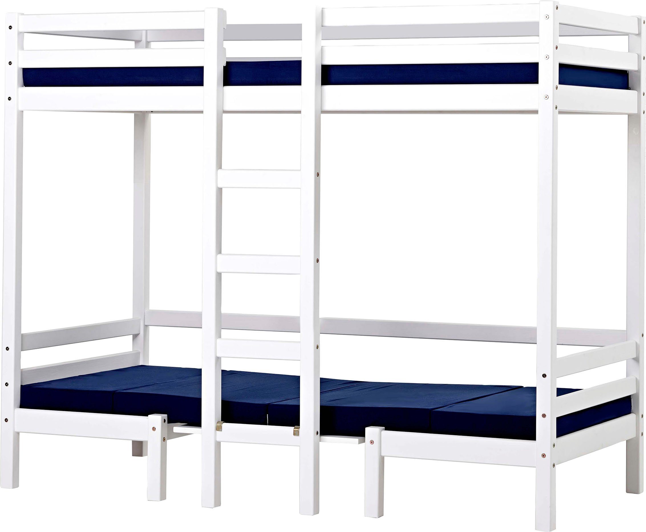 Hoppekids Hoogslaper ECO Dream JUMBO met zithoek, matrassen & kussenset