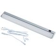loevschall led-onderbouwverlichting led striplight 579mm hoge lichtopbrengst, draaibaar (set, 1 stuk) zilver