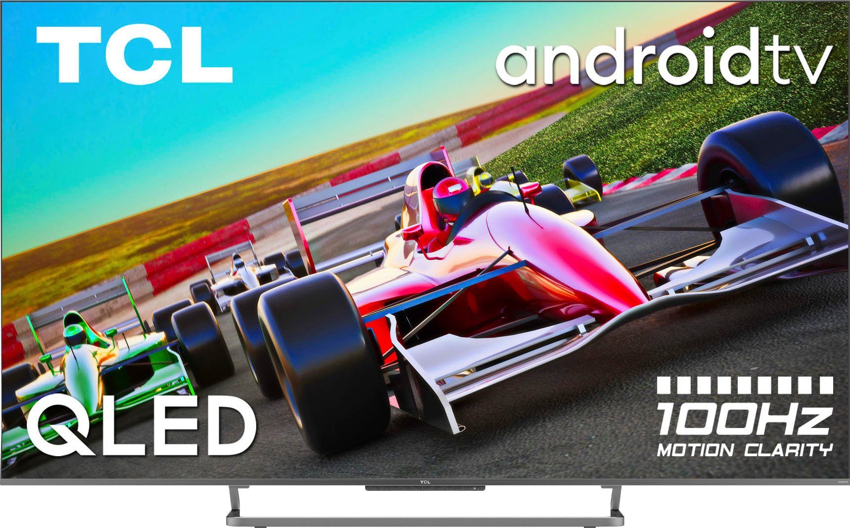 TCL QLED-TV 65C728X1, 164 cm / 65", 4K Ultra HD, Smart TV - Android TV, Android 11, Onkyo-geluidssysteem, gaming tv