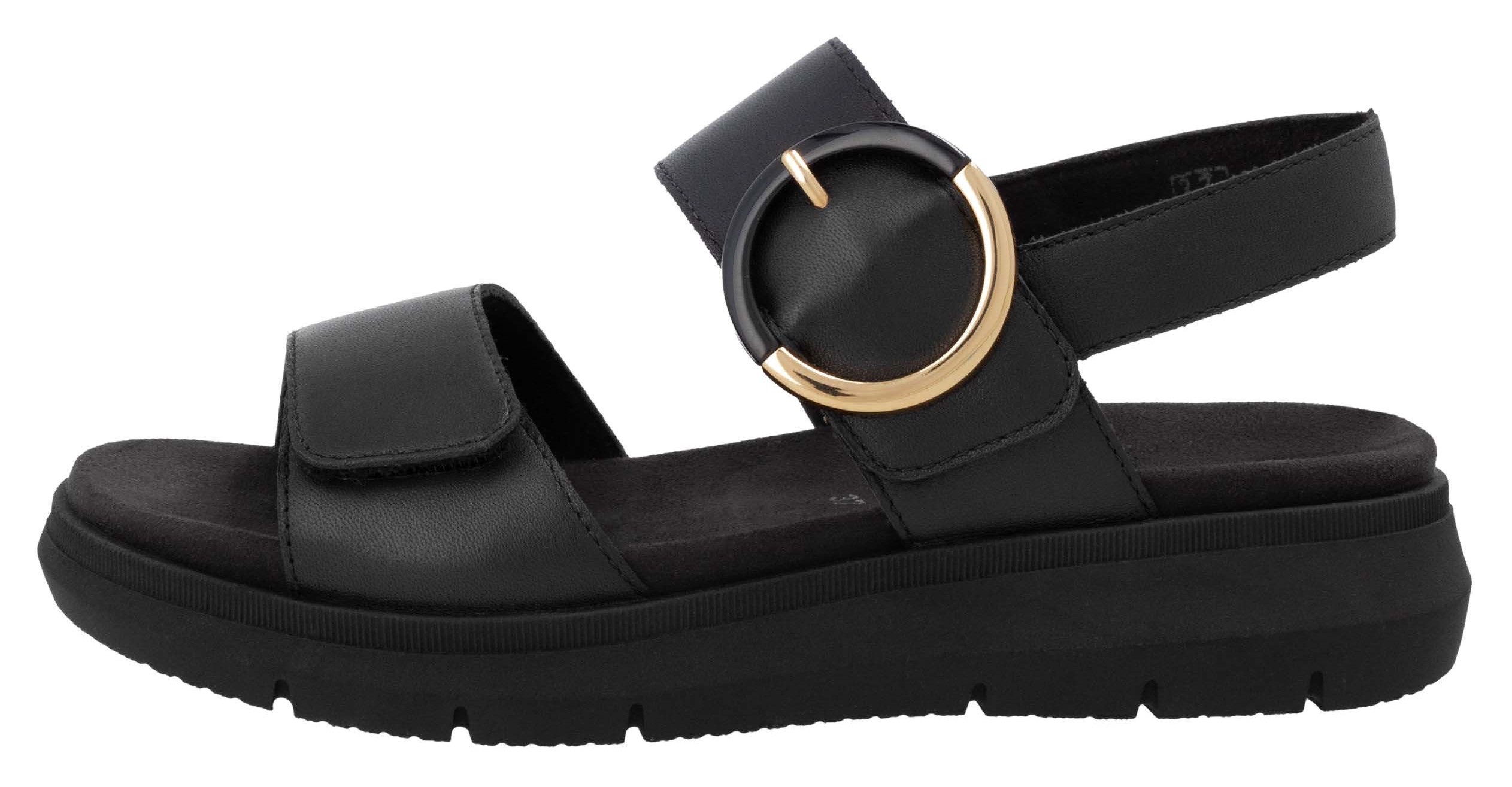 Remonte Sandalen , sandaal, comfort schoen, zomerschoen met praktische klittenbanden
