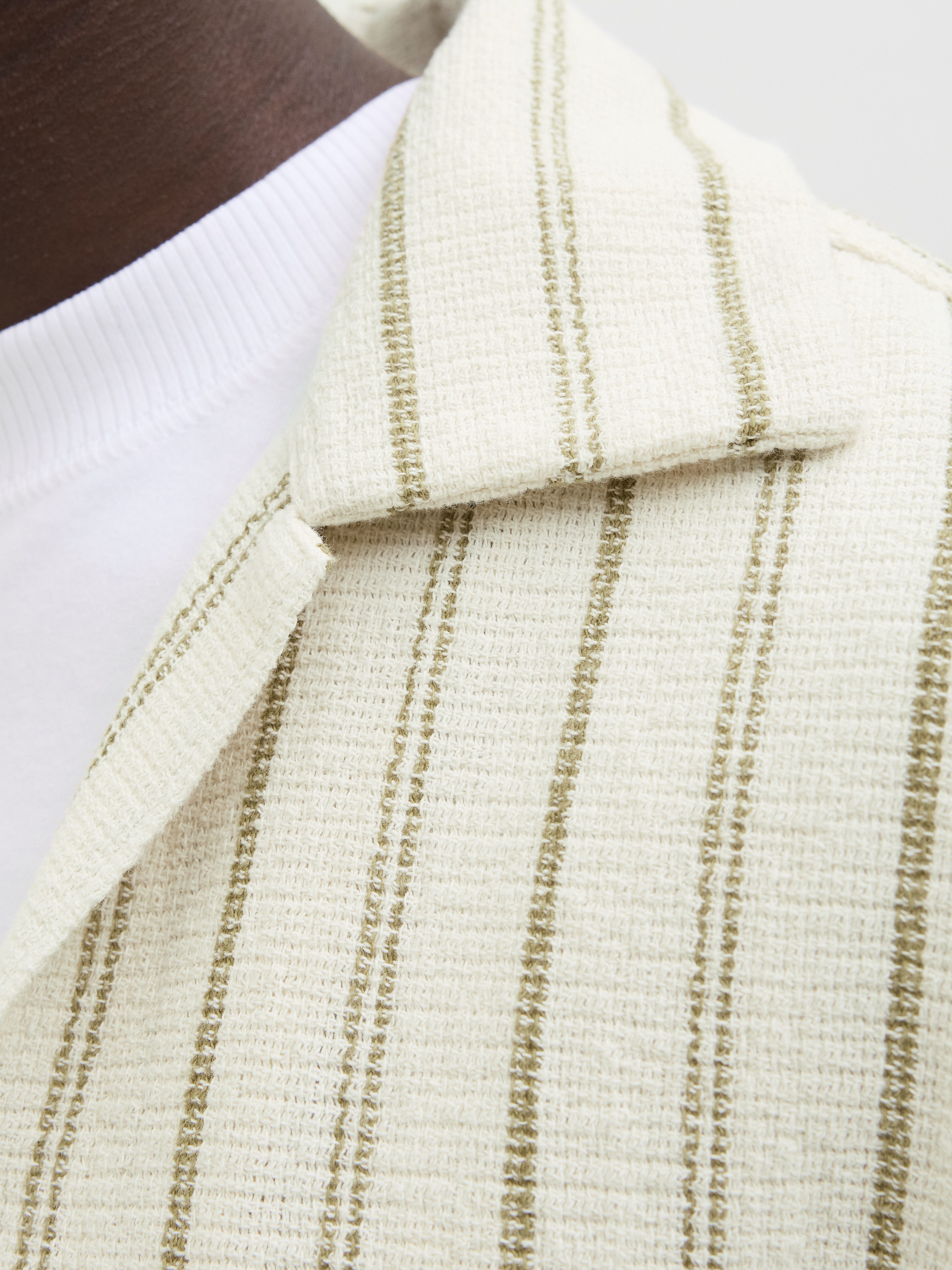 Jack & Jones Overhemd met korte mouwen JORCOBA STRIPE RESORT SHIRT SS SN