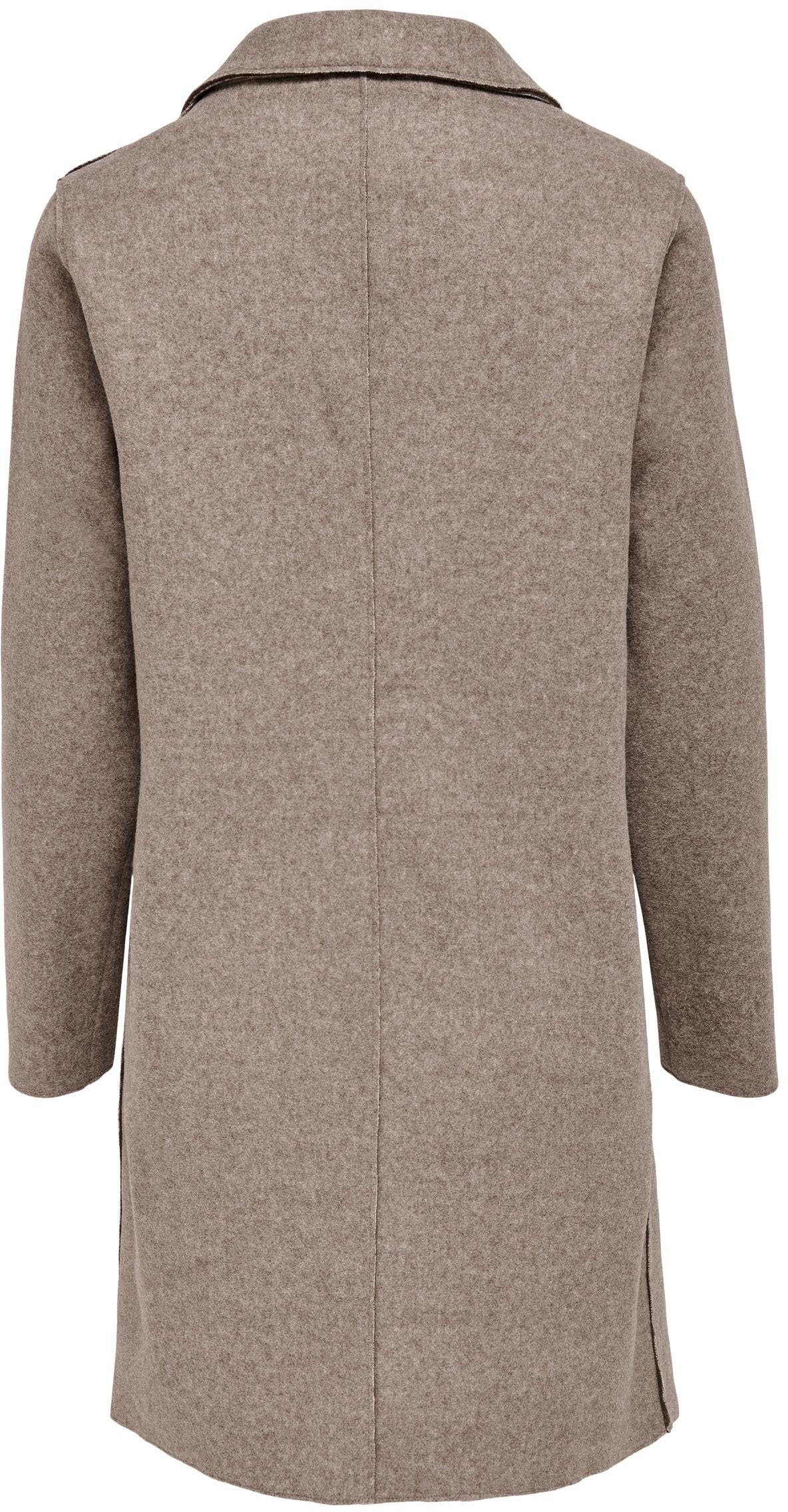 Only Korte jas ONLCARRIE BONDED COAT
