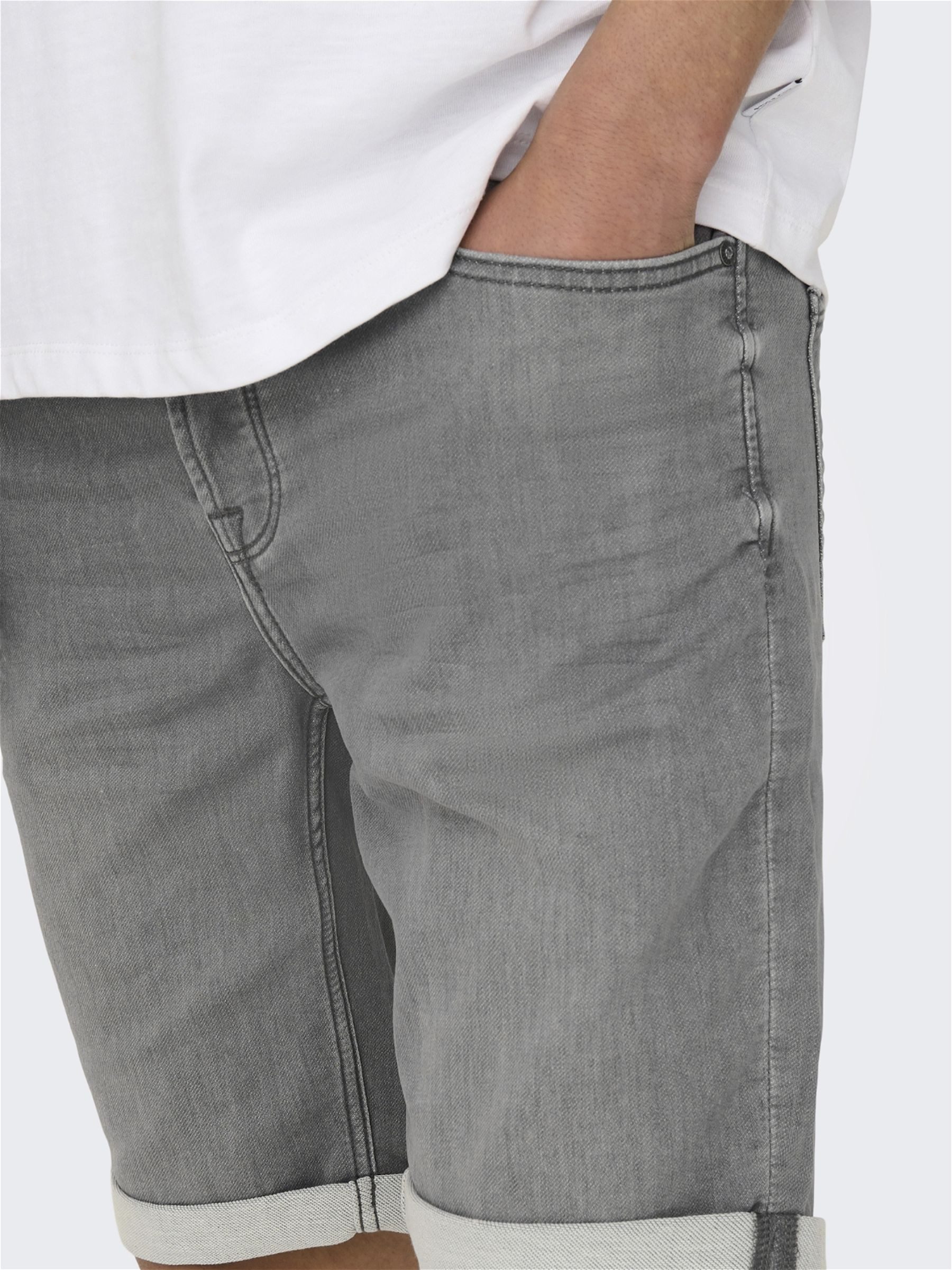 ONLY & SONS Jeansshort ONSPLY LIGHT BLUE 5189 SHORTS DNM NOOS