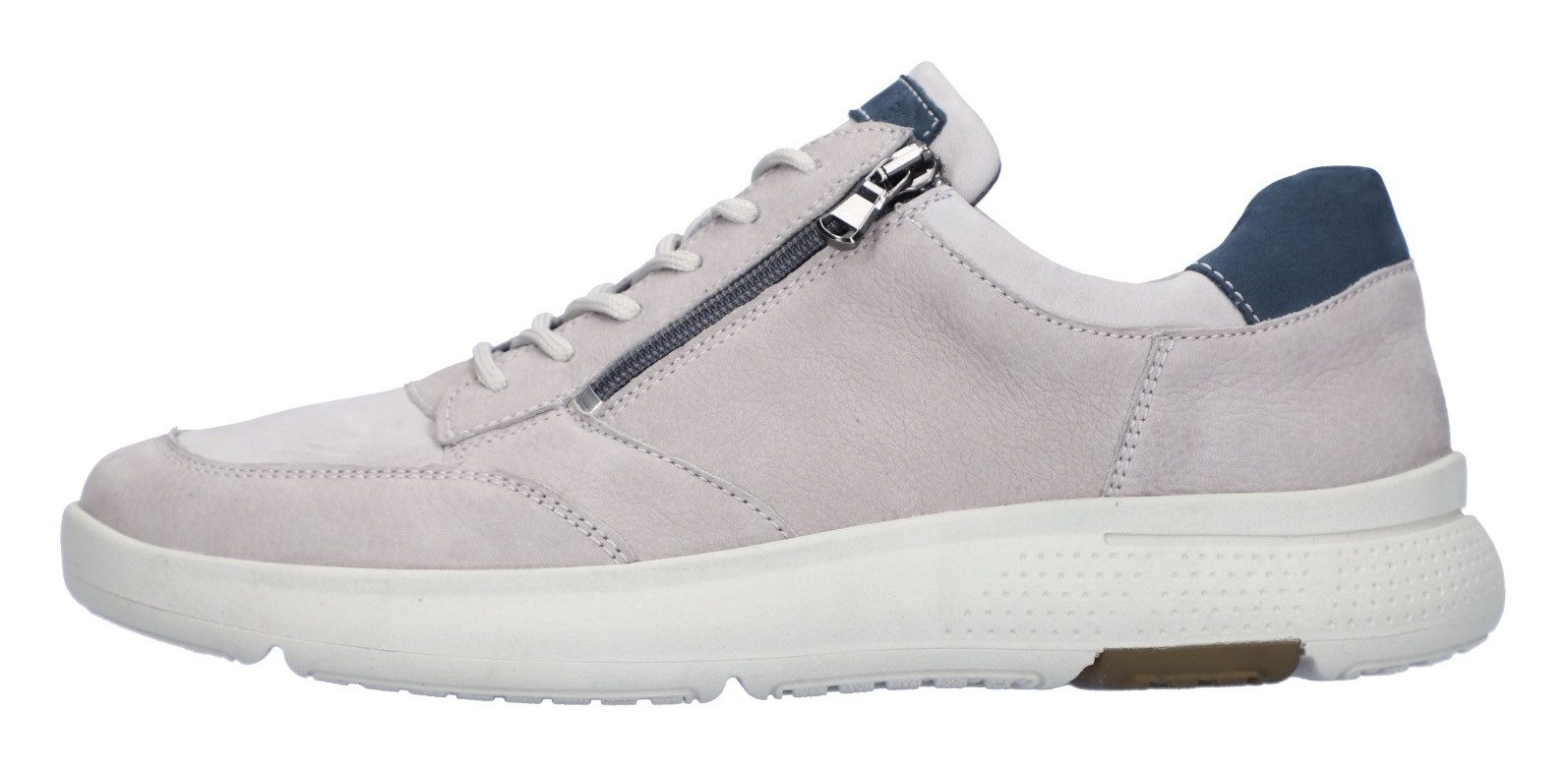 Waldläufer Sneakers Heiko in schoenwijdte h (= zeer breed), vrijetijdsschoen, lage schoen, veterschoen