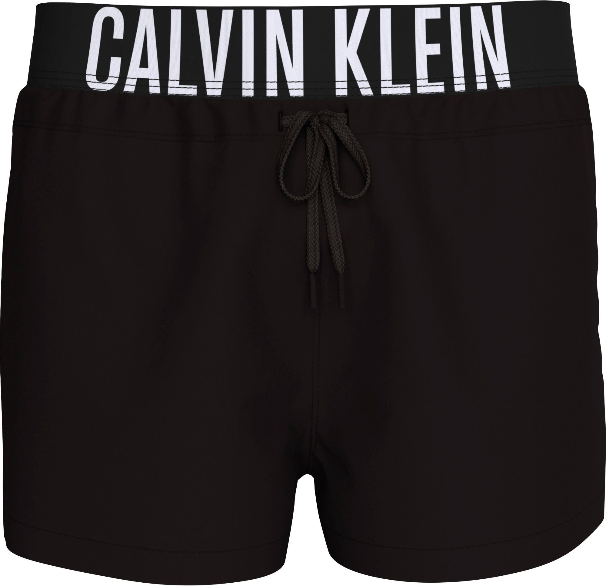 Calvin Klein Swimwear Zwemshort SHORT WB met logoband