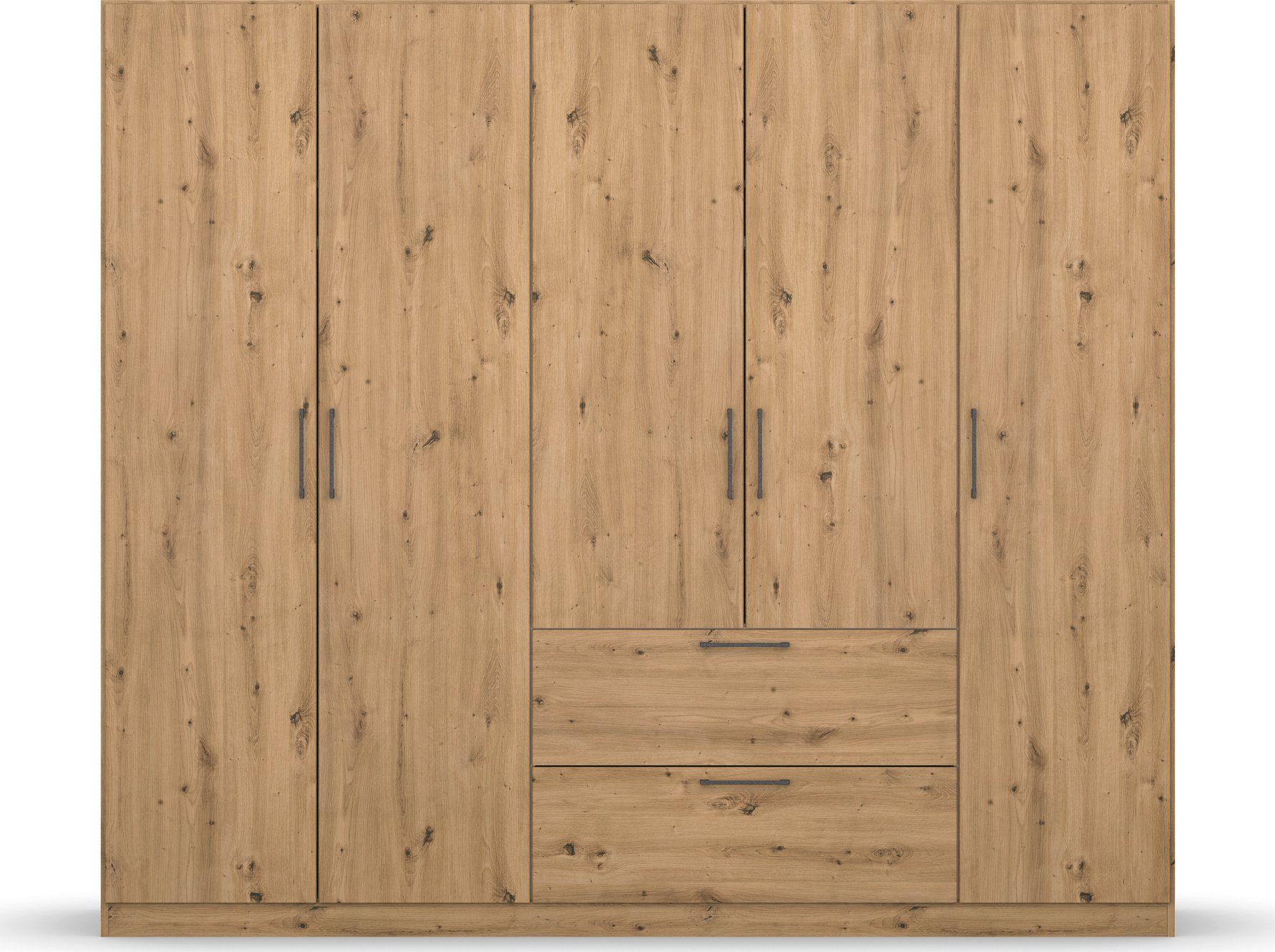 Slaapkamerserie Compleet slaapkamer Challenger (Set van 4 delen) Kast 2 breedtes, bed 3 breedtes, 2 nachttafels MADE IN GERMANY