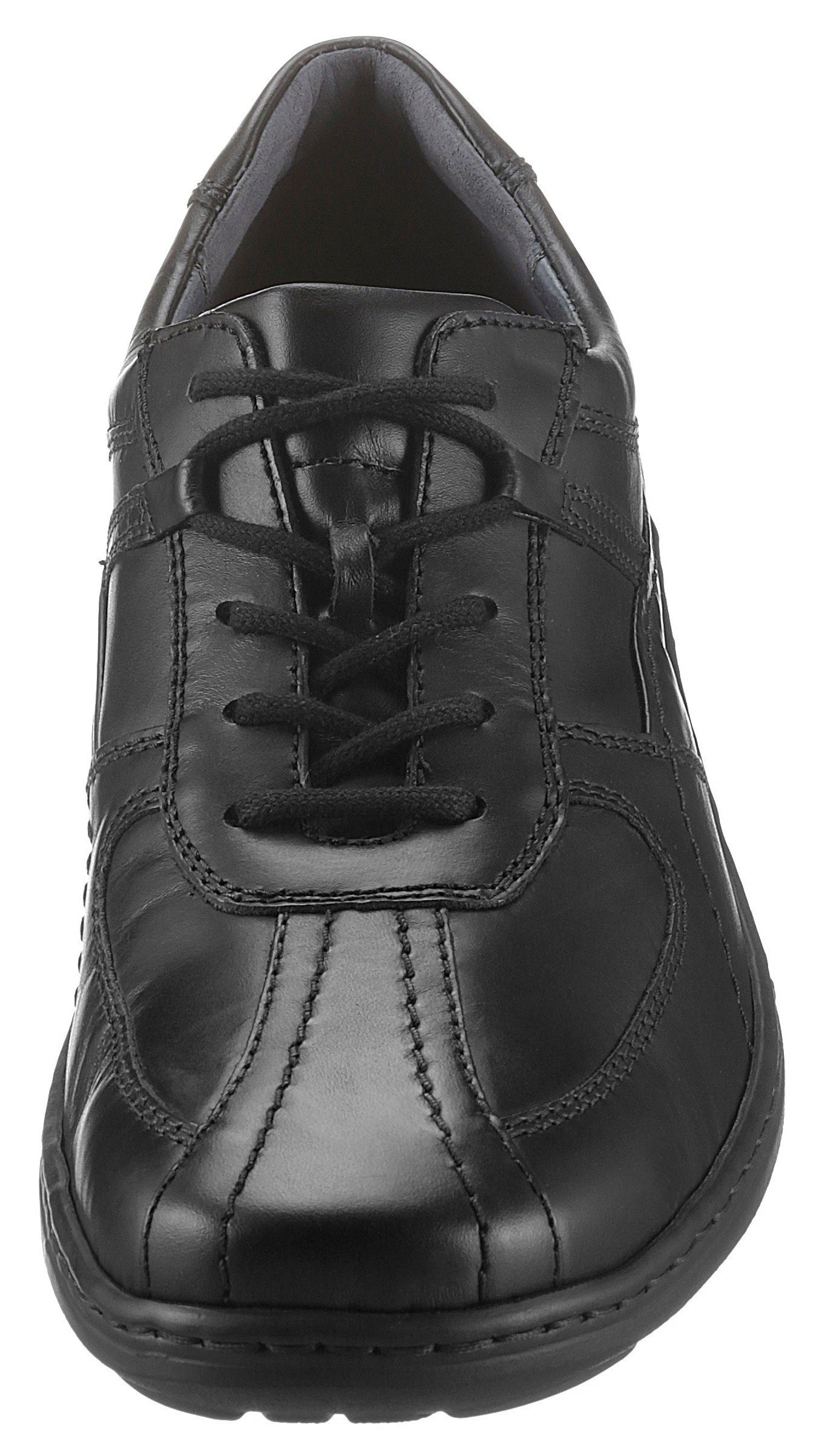 Waldläufer Veterschoenen Herwig met verwisselbare binnenzool, g-breedte, vrijetijdsschoen, lage schoen, veterschoen
