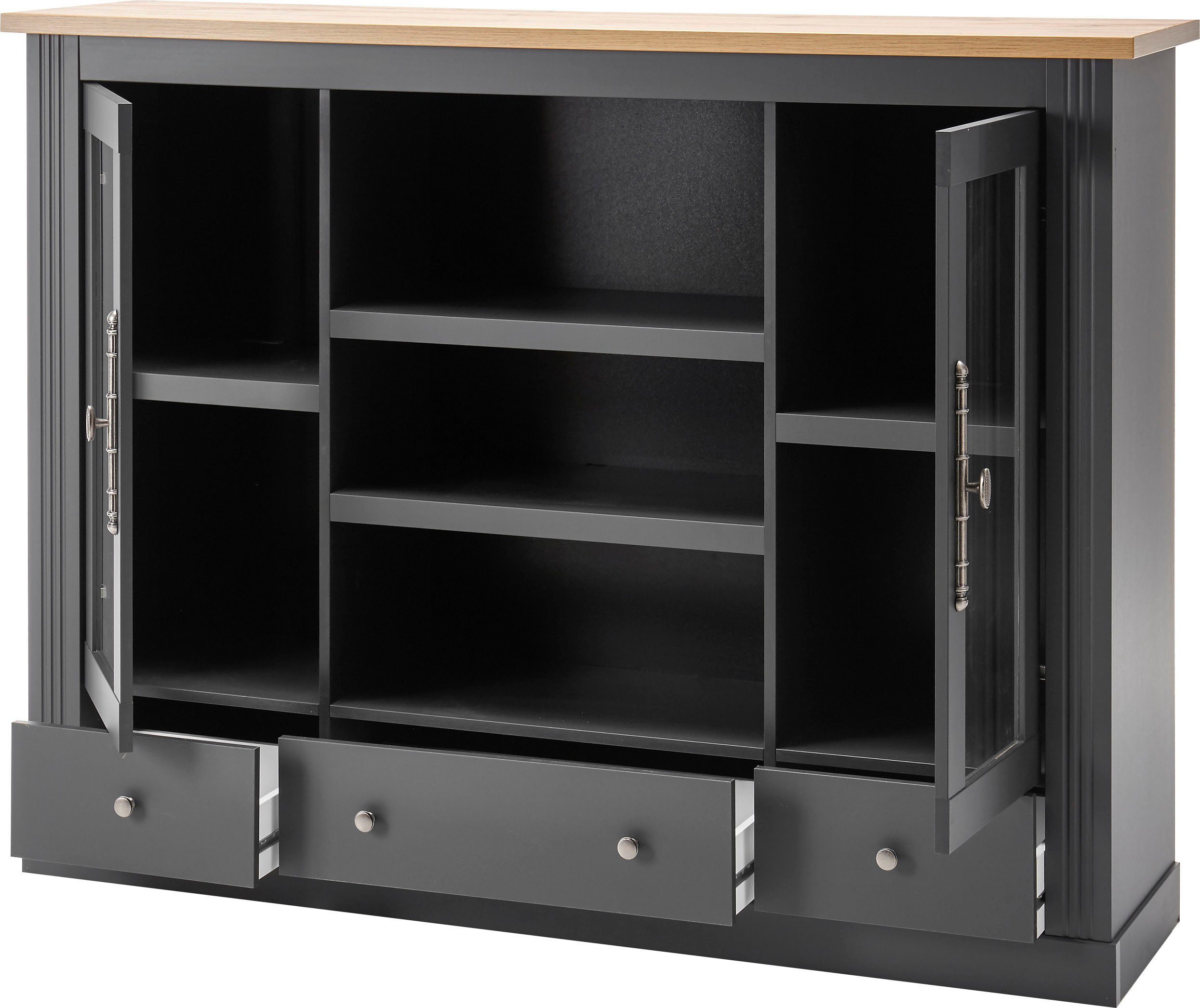 Home affaire Highboard Westminster BESTSELLER! in trendy landelijke look