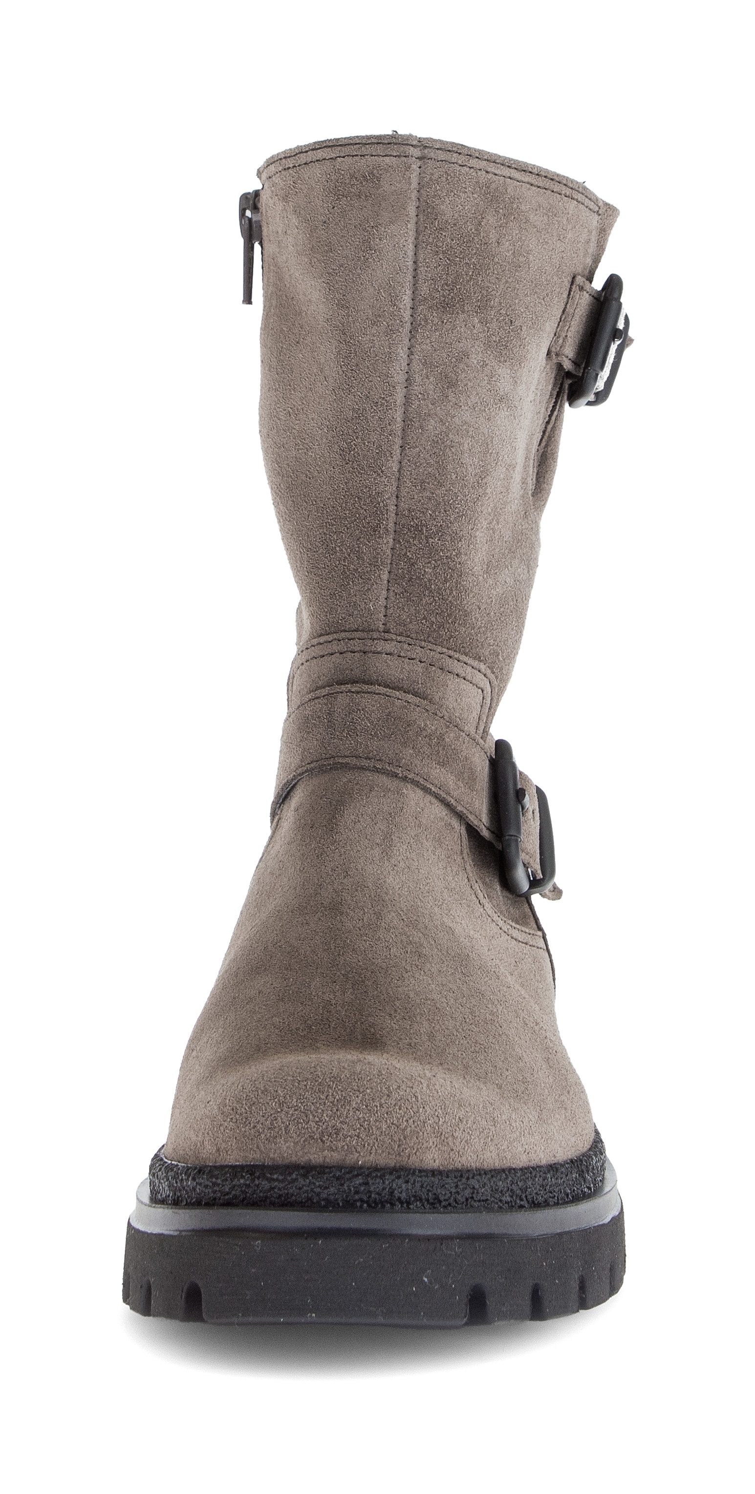 Gabor Bikerboots Florence , blokhak, enkellaarsje met sierslip en in wijdte g (= wijd)