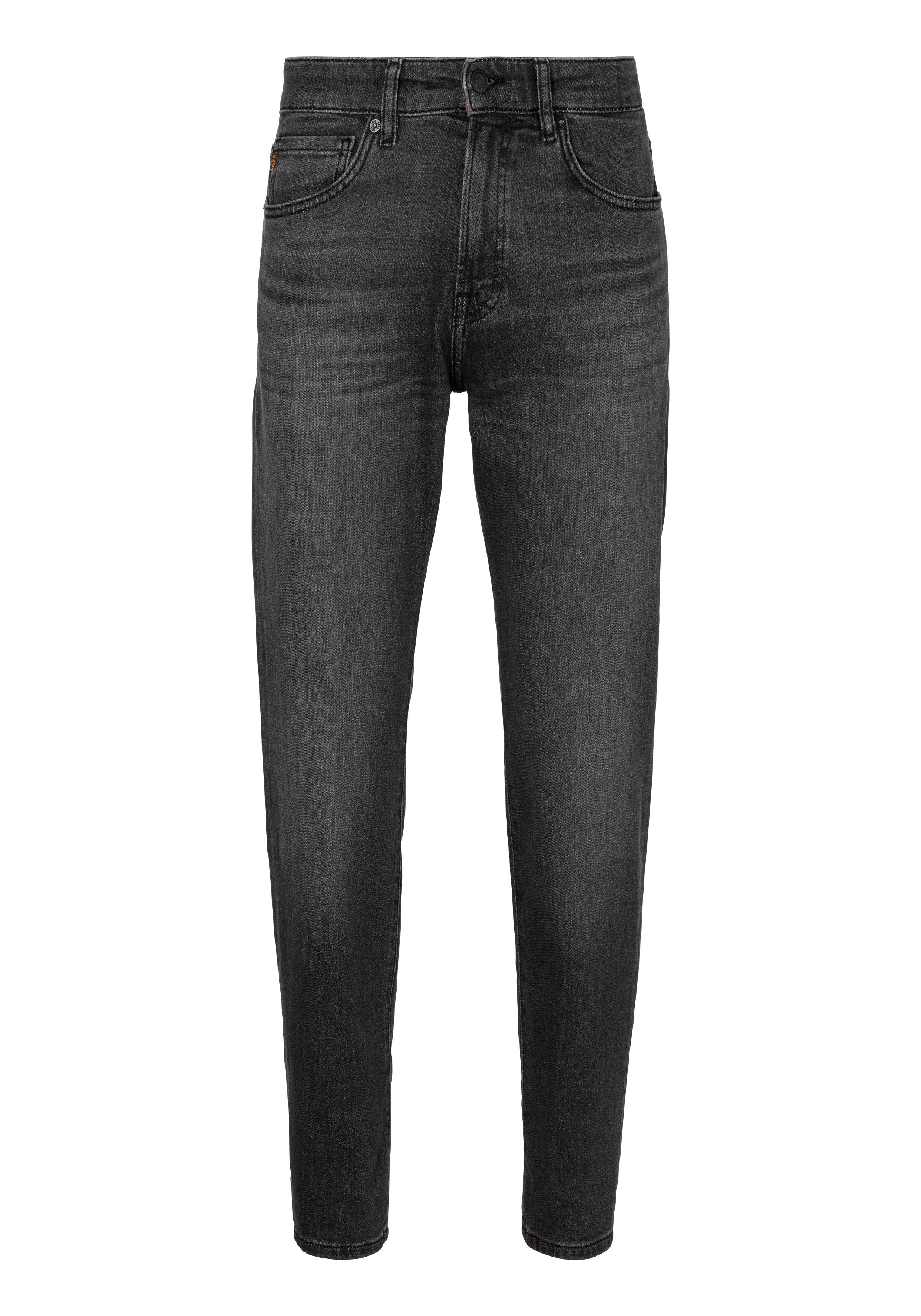 Boss Orange Tapered jeans ONYX BO in 5-pocketsstijl heren tapered jeans maat 31 grijs