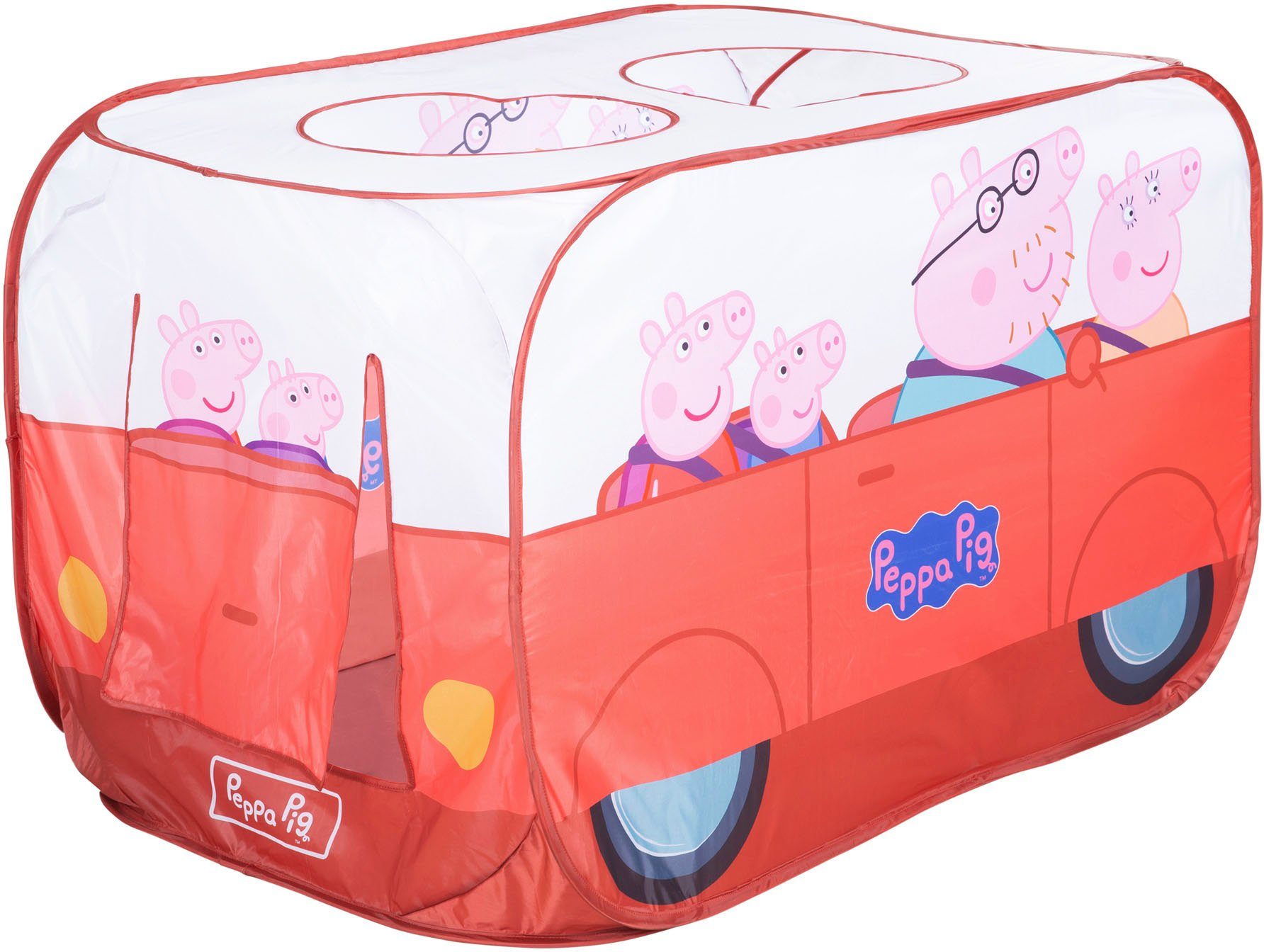 Roba® Speeltent Peppa Pig pop-up speelbus