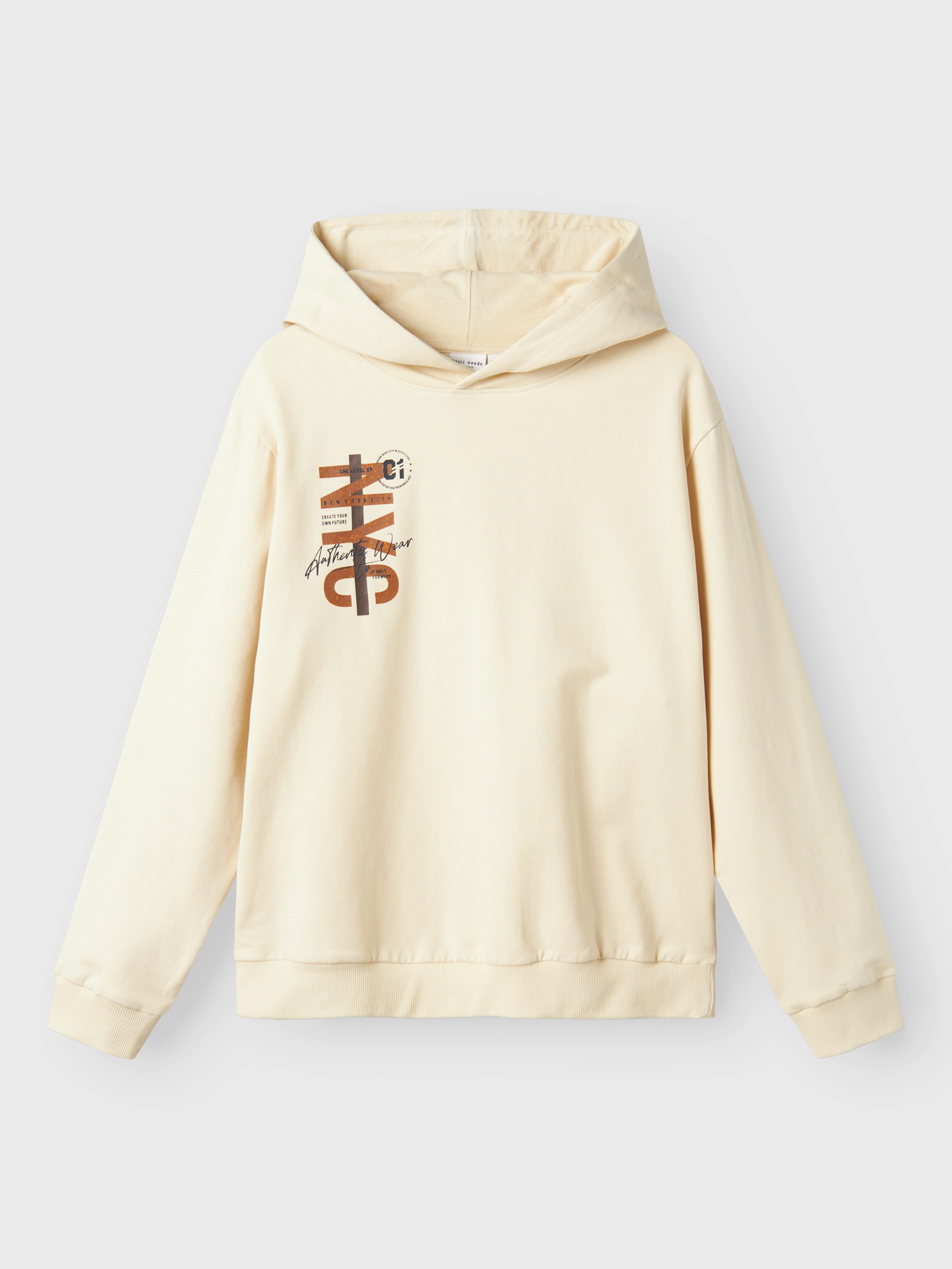 Name It Hoodie NKMVUGO LS NREG SWEAT WH BRU