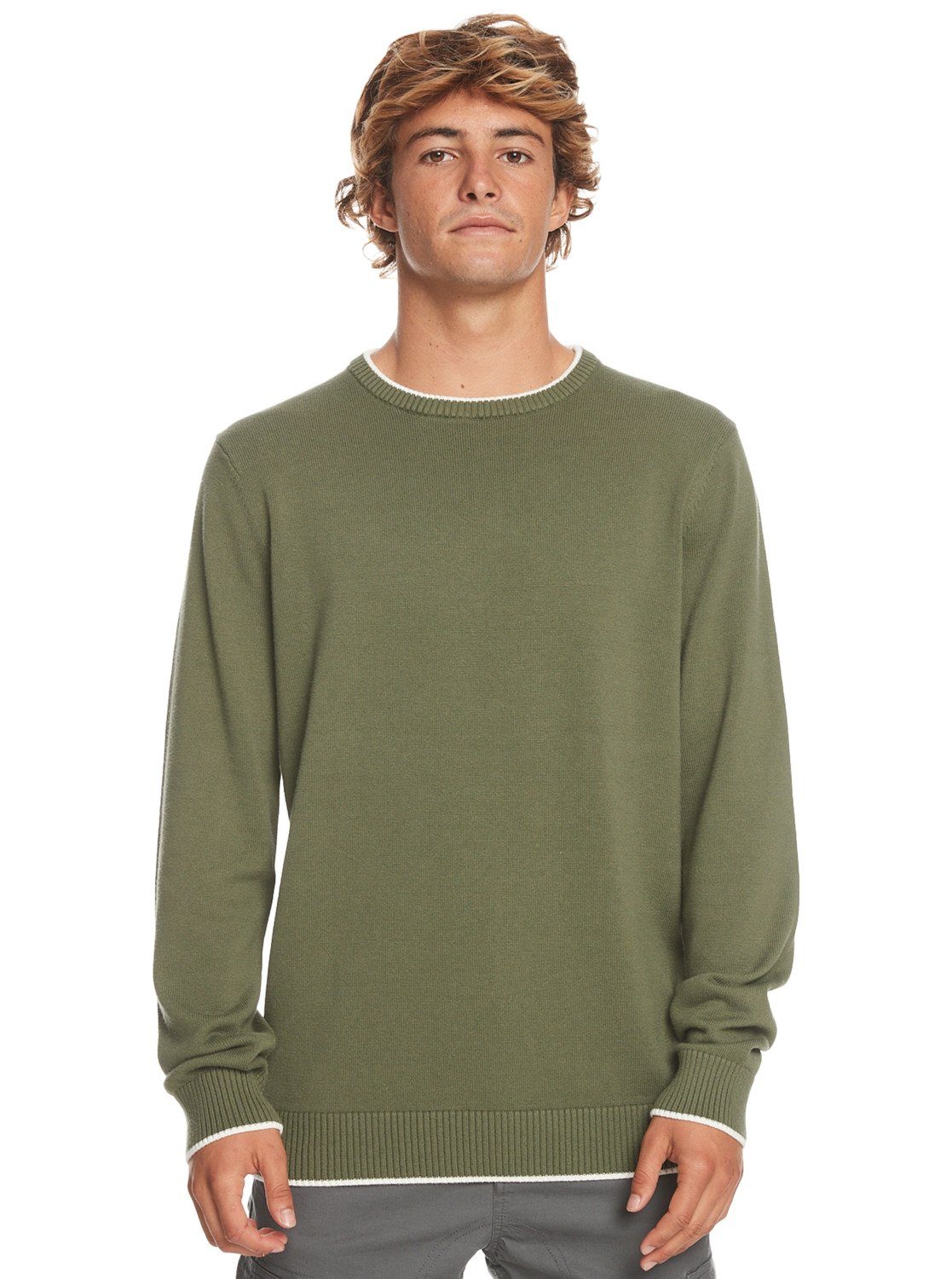 Quiksilver Sweatshirt Altonside heren sweaters maat XS groen