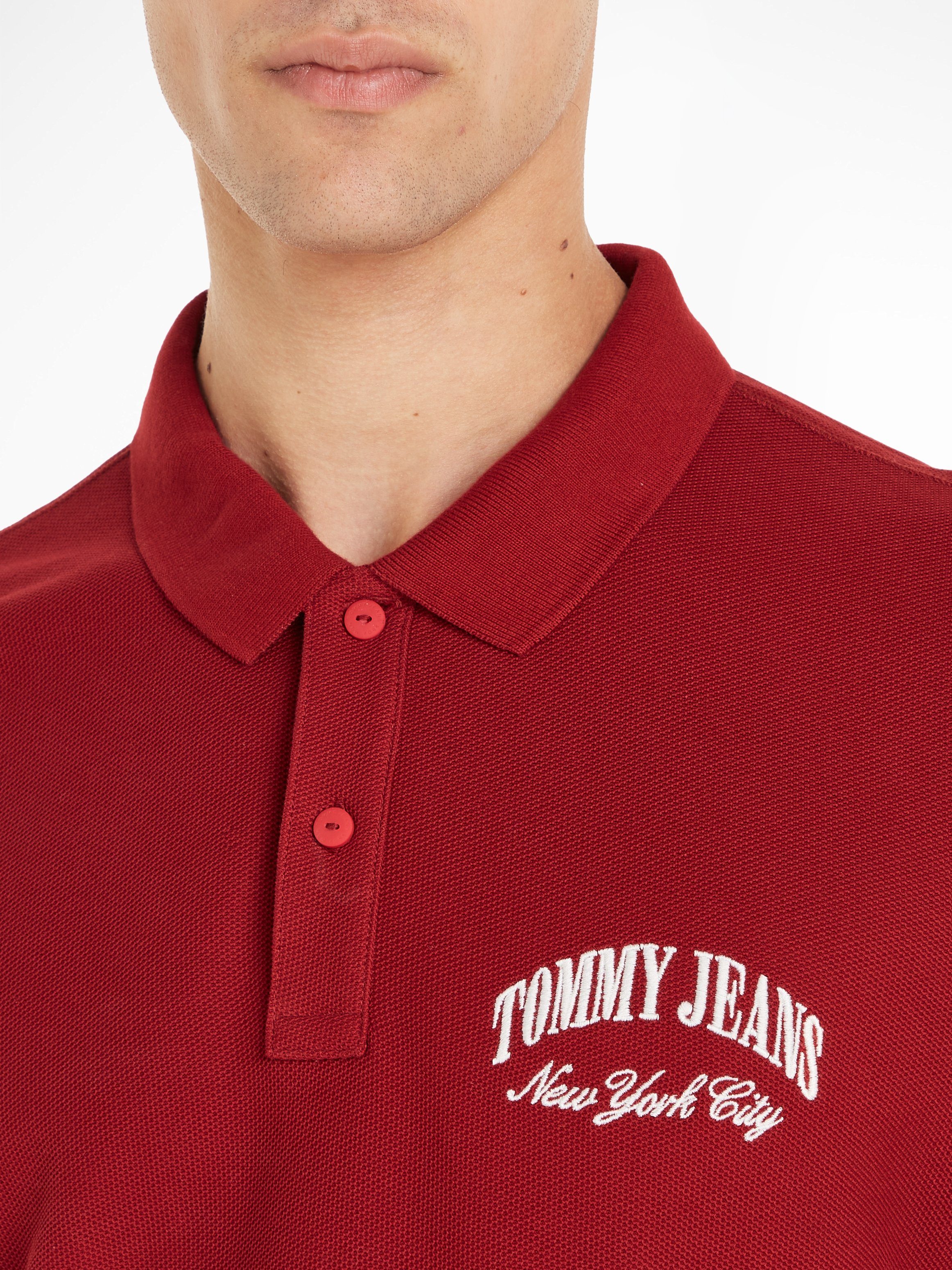 TOMMY JEANS Poloshirt TJM REG TONAL GRAPHIC POLO