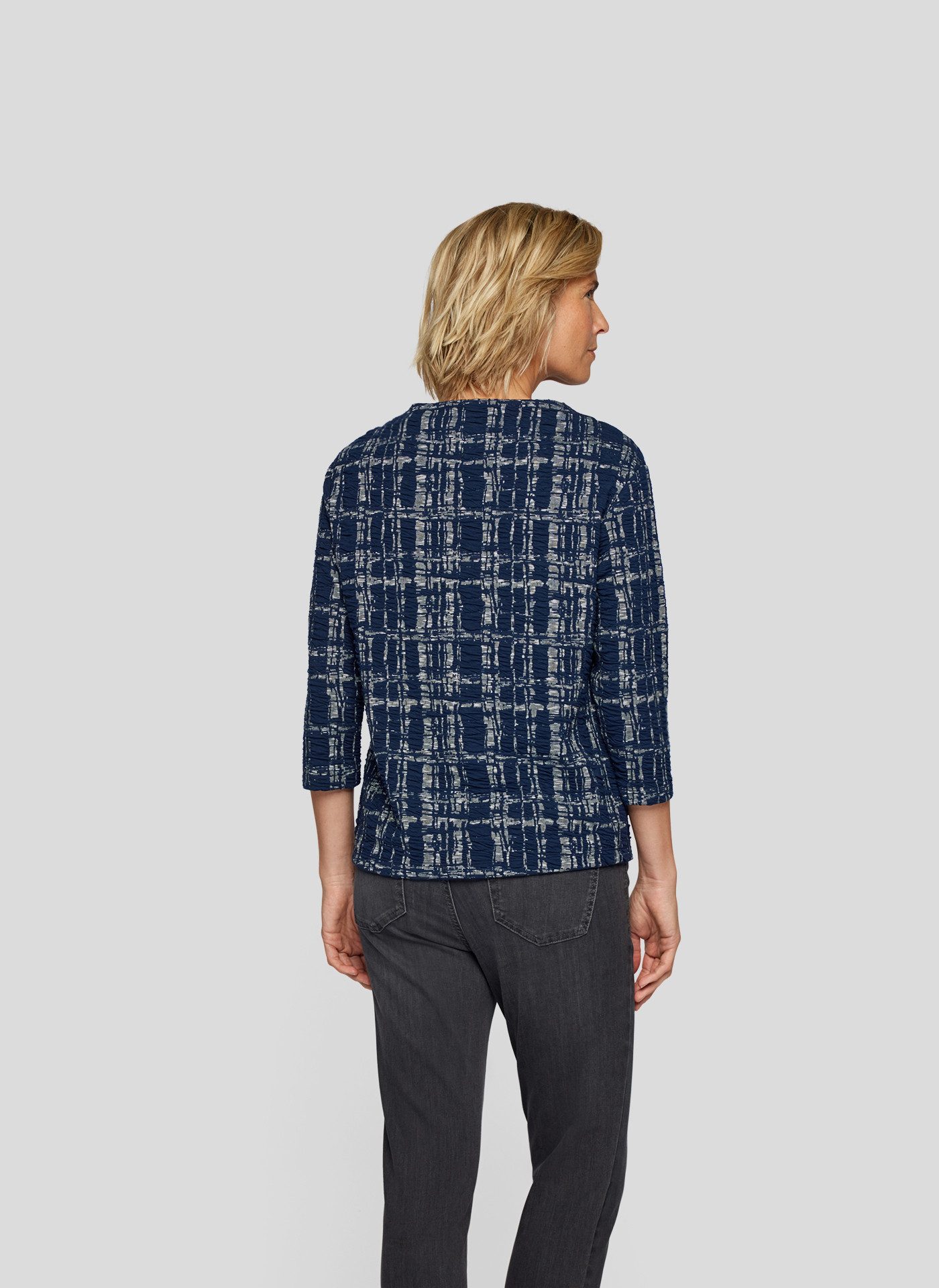 Rabe Shirt met 3/4 mouwen met grafisch patroon