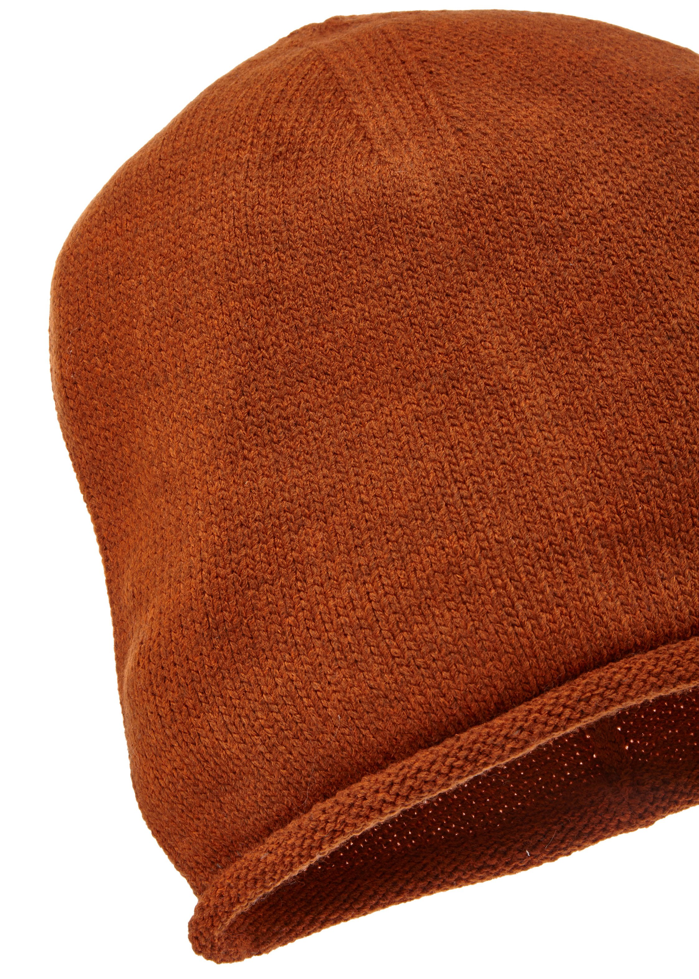 Lascana Beanie Gebreide muts Fijn breiwerk met rolrand wintermuts herfstmuts muts