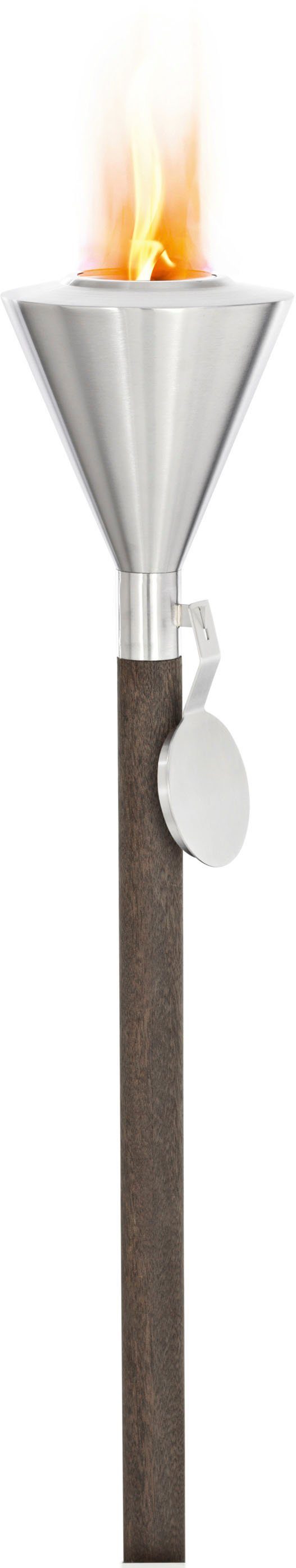 BLOMUS Tuinfakkel ORCHOS Roestvrij staal mat / hout