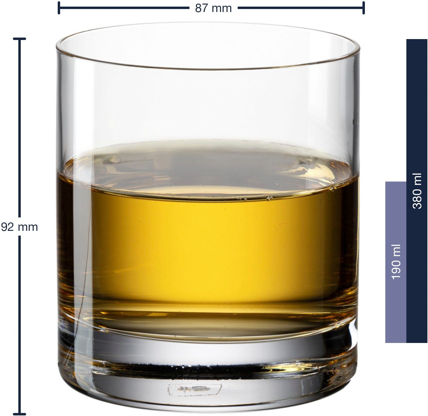 LEONARDO Glazenset AMBROGIO (1 karaf, 2 whiskyglazen)(set, 3-delig)