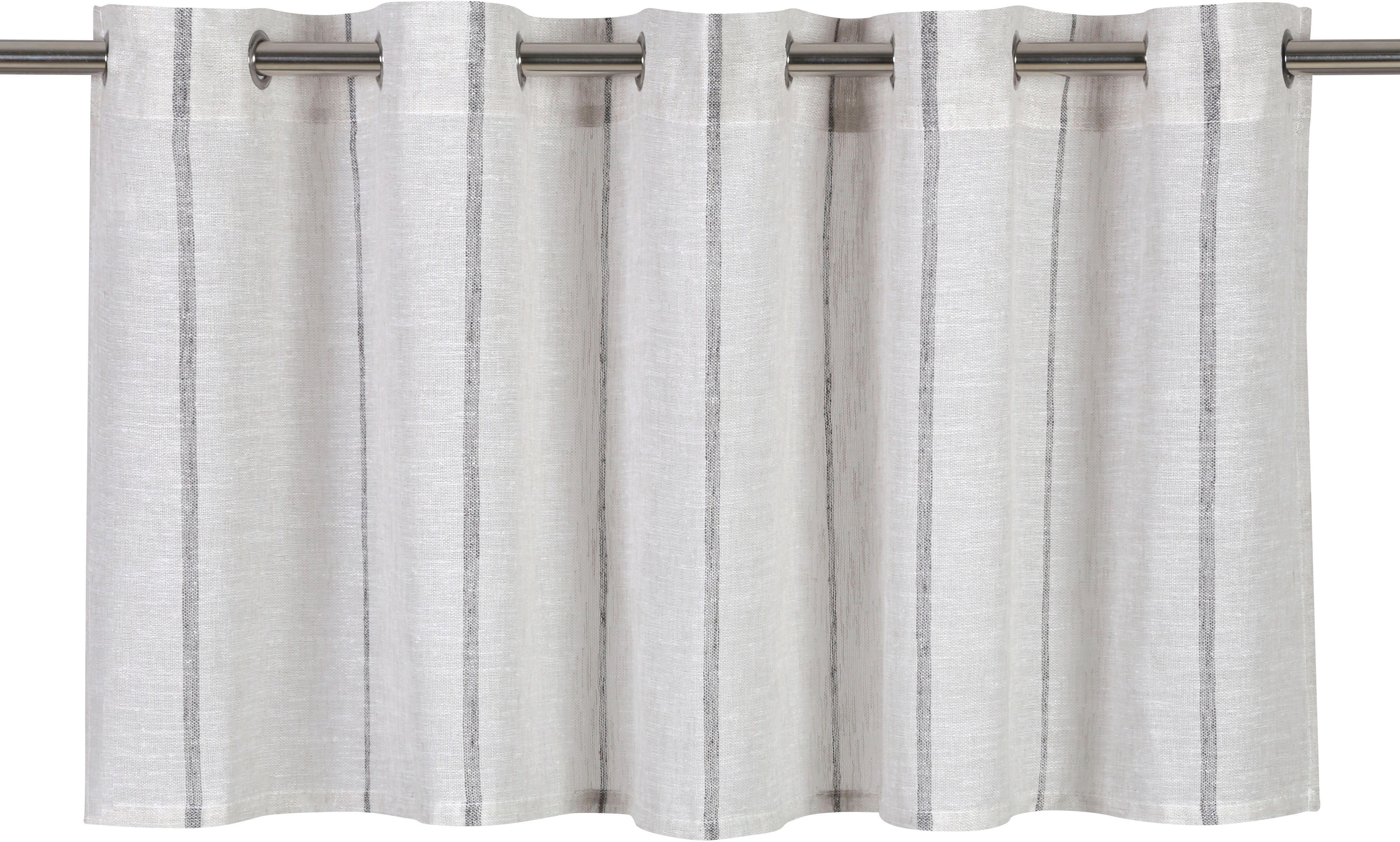 my home Valletje Clea Polyester, met lengtestrepen in grove structuur (1 stuk)
