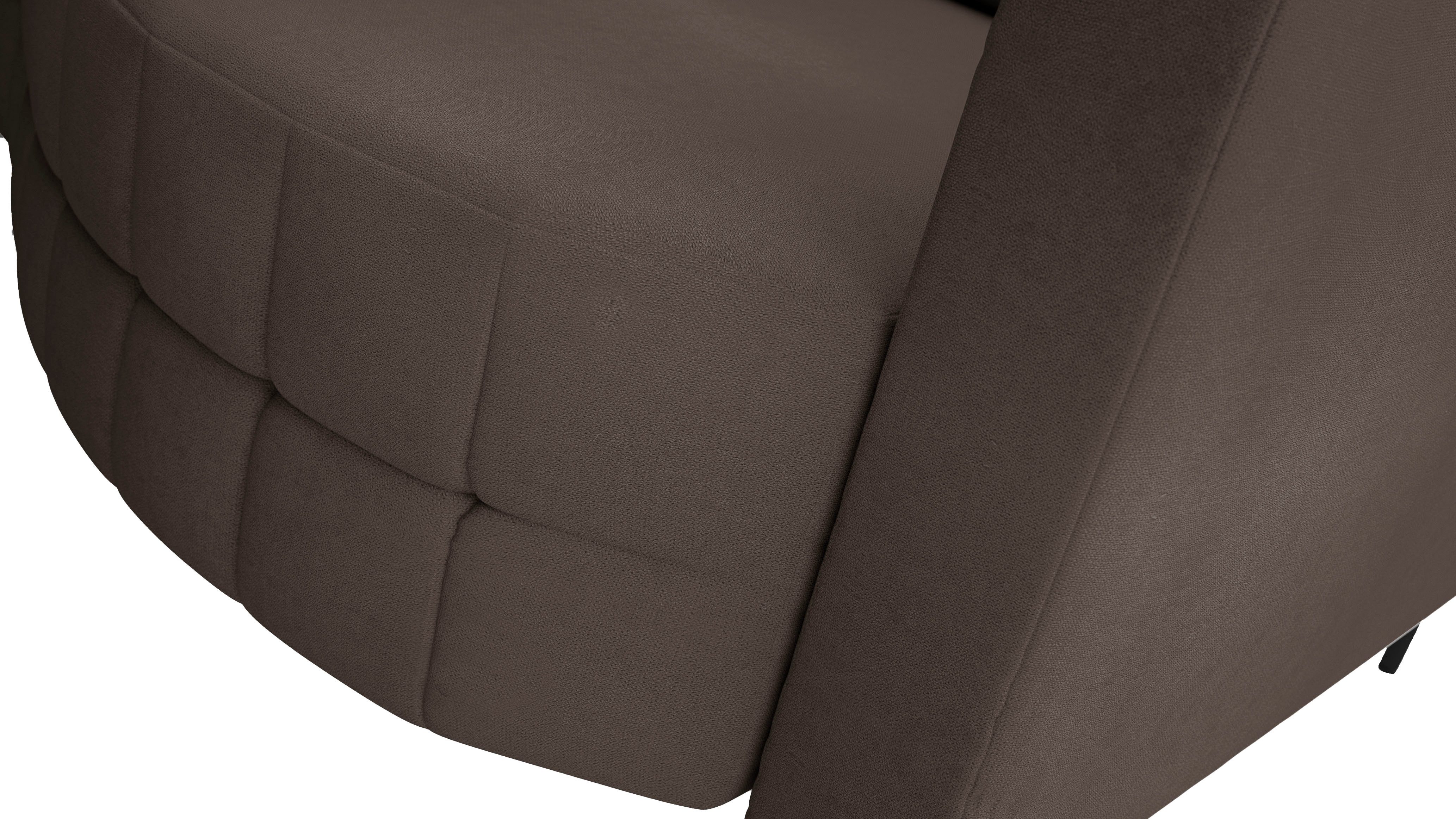 exxpo - sofa fashion Loungebank T wiggy slaapbank met bedfunctie en bedlade, comfortabele bonellvering, super zitcomfort, elegante vormtaal