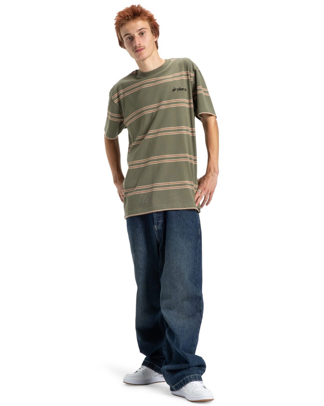 DC Shoes T-shirt Maximize Stripe