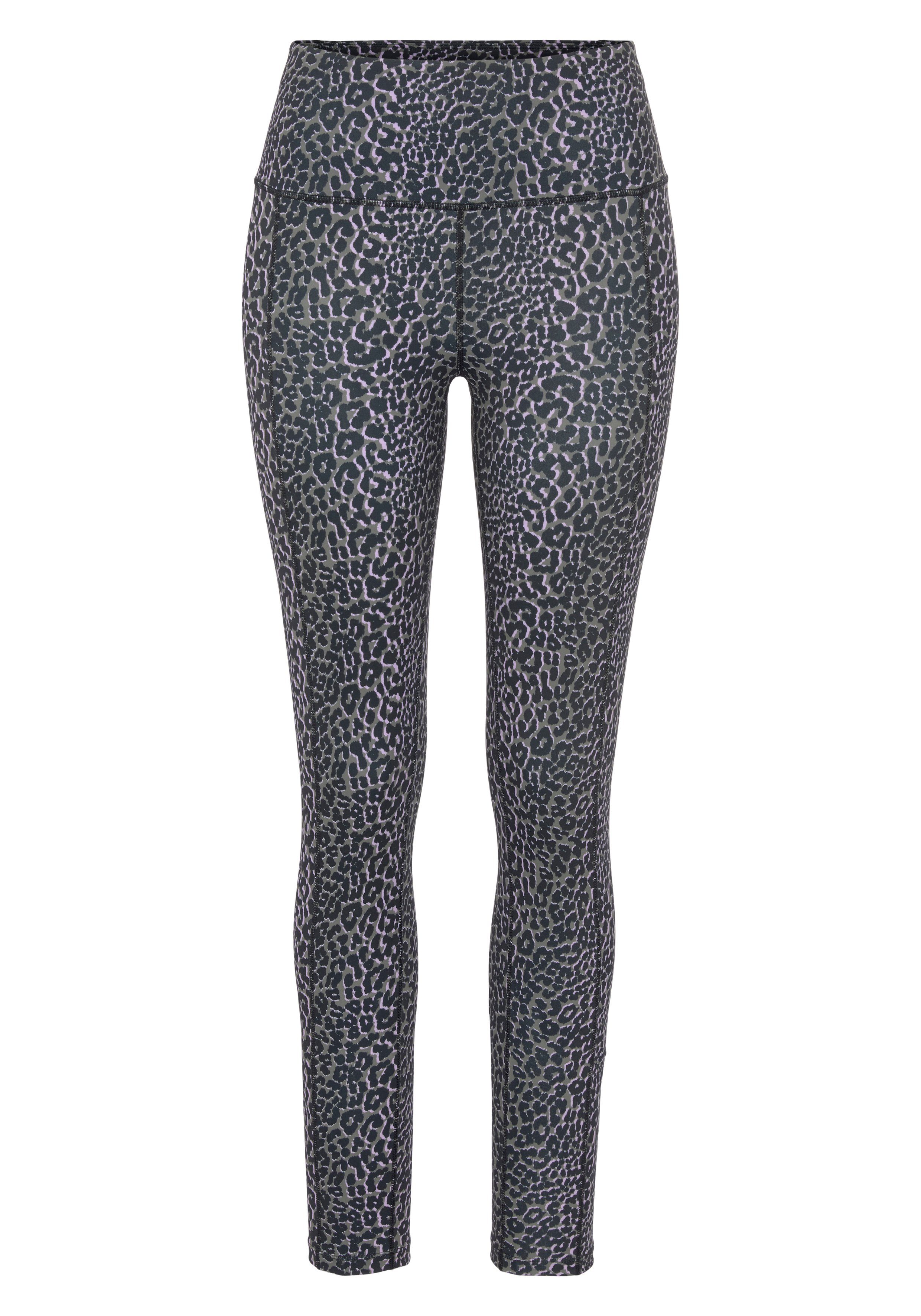 active by Lascana Functionele legging -Sportleggings Sportleggings in leeuwenlook