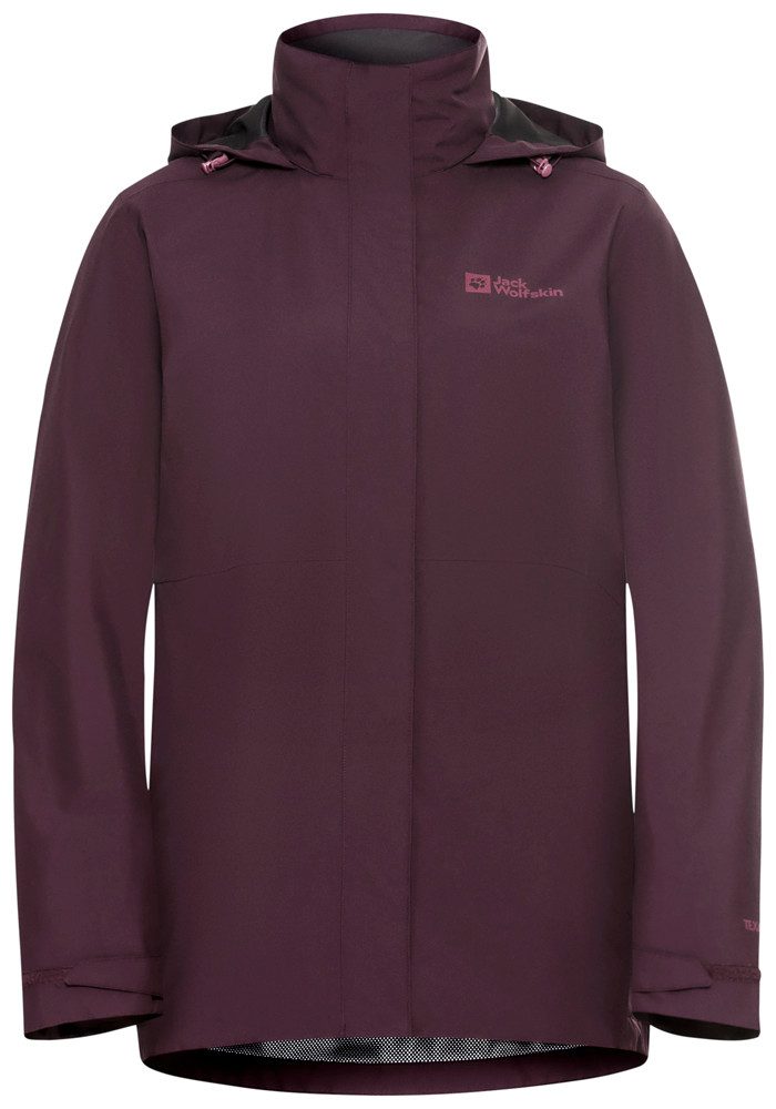 Jack Wolfskin Functioneel 3-in-1-jack ROTWAND 3IN1 JKT W