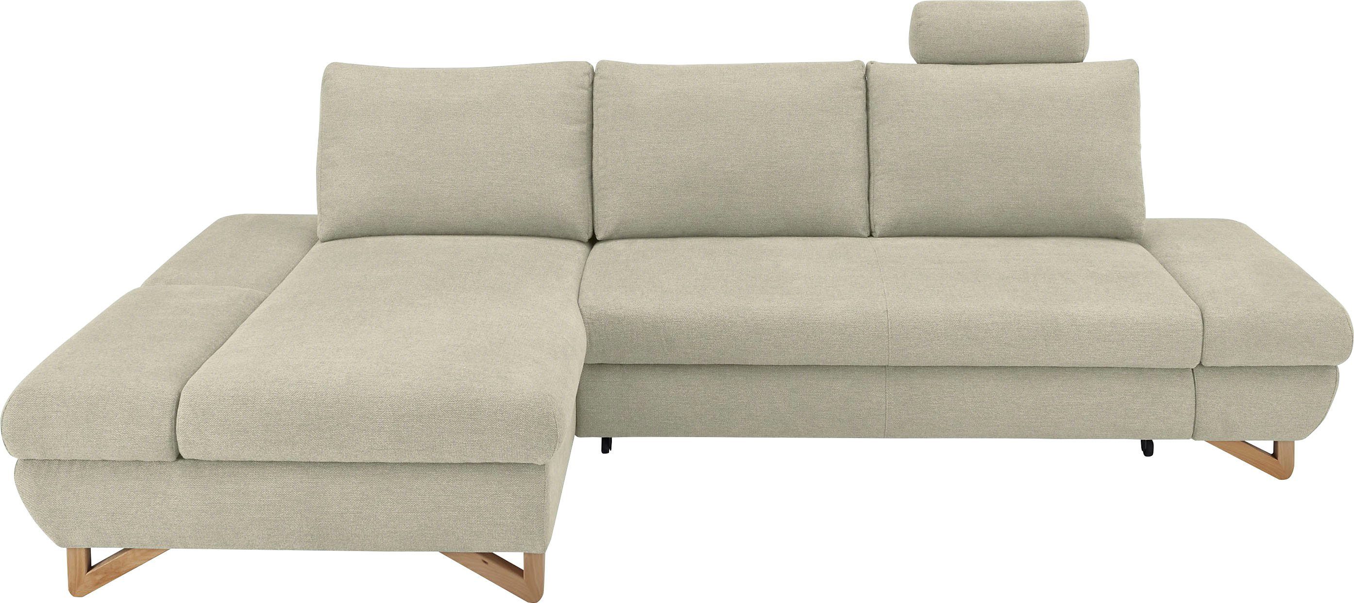 INOSIGN Slaapbank City/Giron comfortabele slaapbank (ligoppervlak 245 x 138 cm) en bedlade