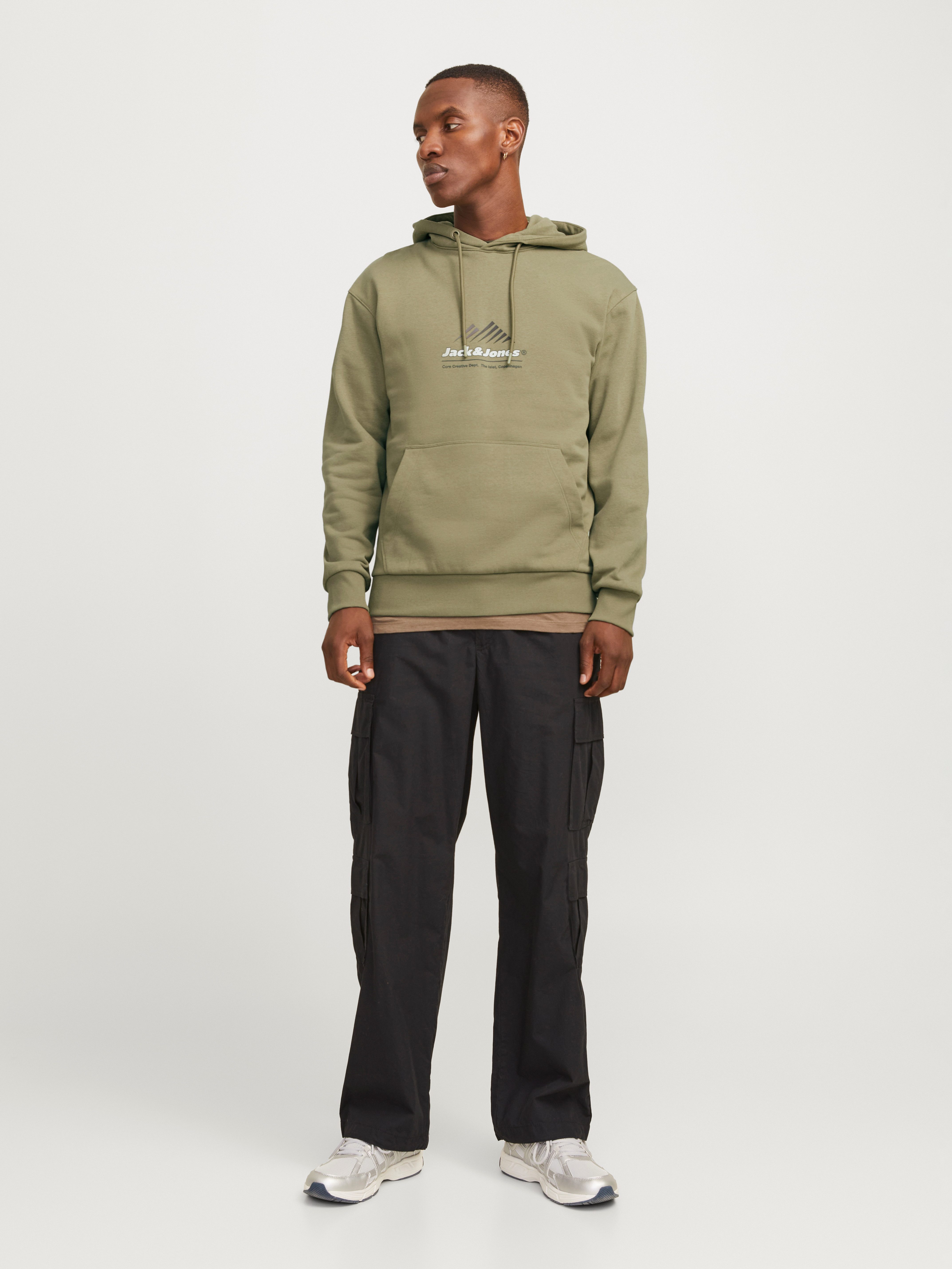 Jack & Jones Hoodie JCOLIMA LOGO SWEAT HOOD BF