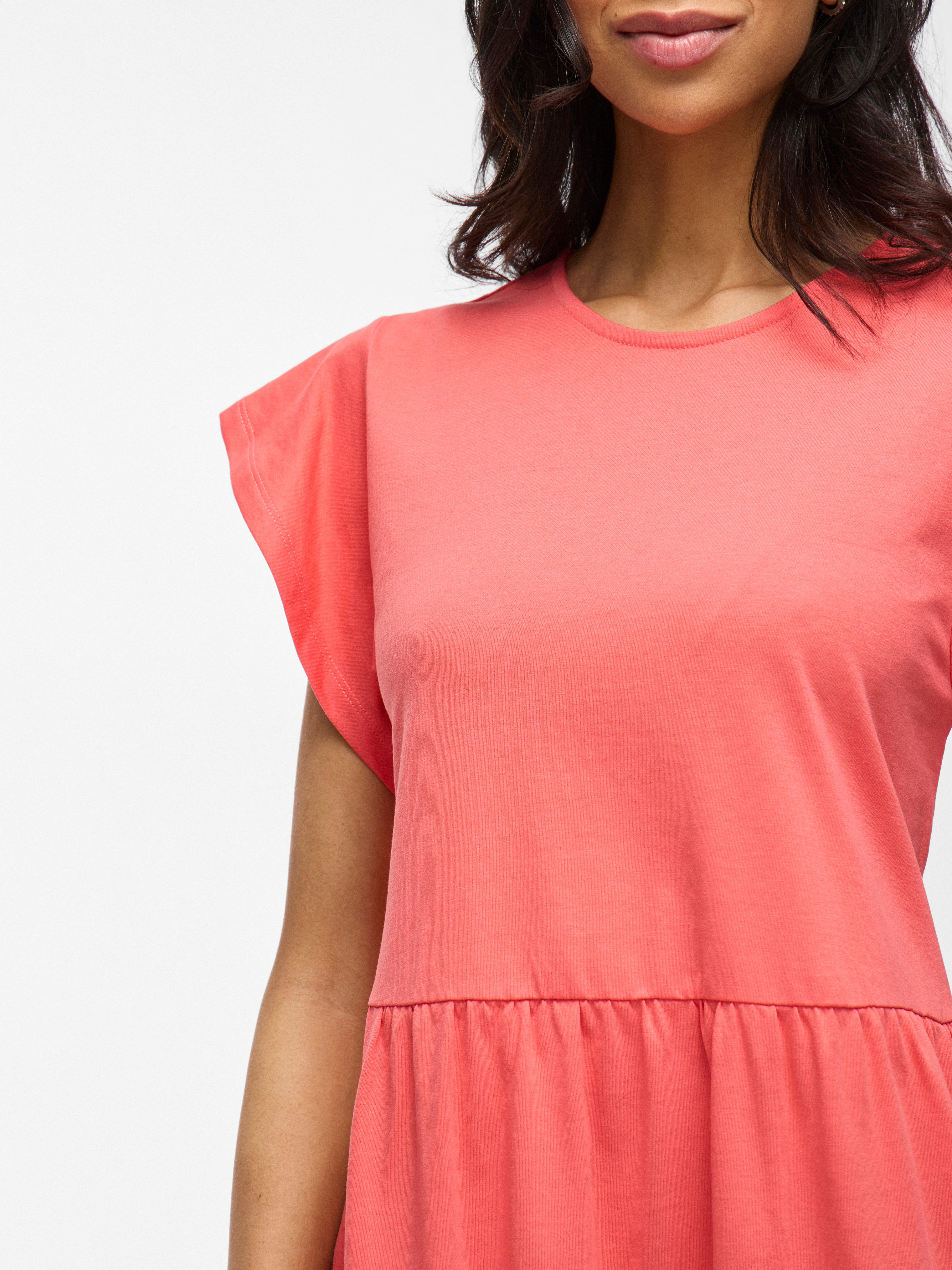 Vila Zomerjurk VISUMMER S/S MIDI DRESS - NOOS