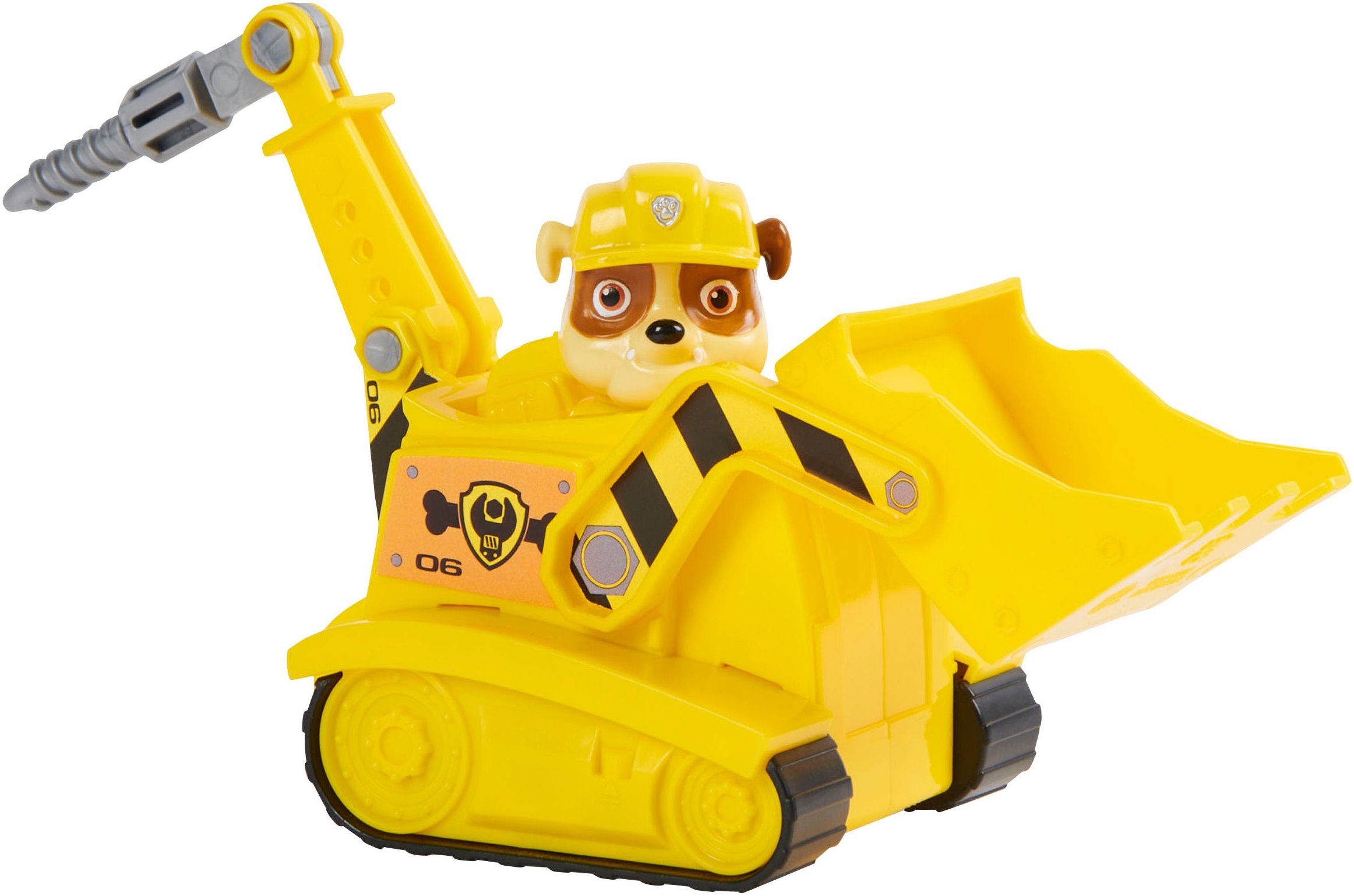 Spin Master Speelgoedauto Paw Patrol - Sust. Basic Vehicle Rubble